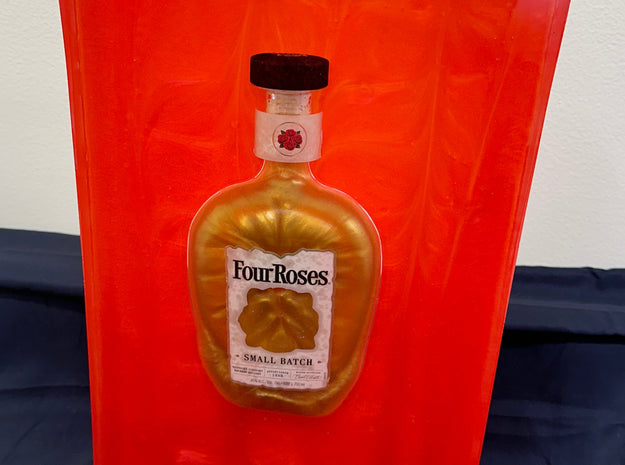Four Roses Resin Art