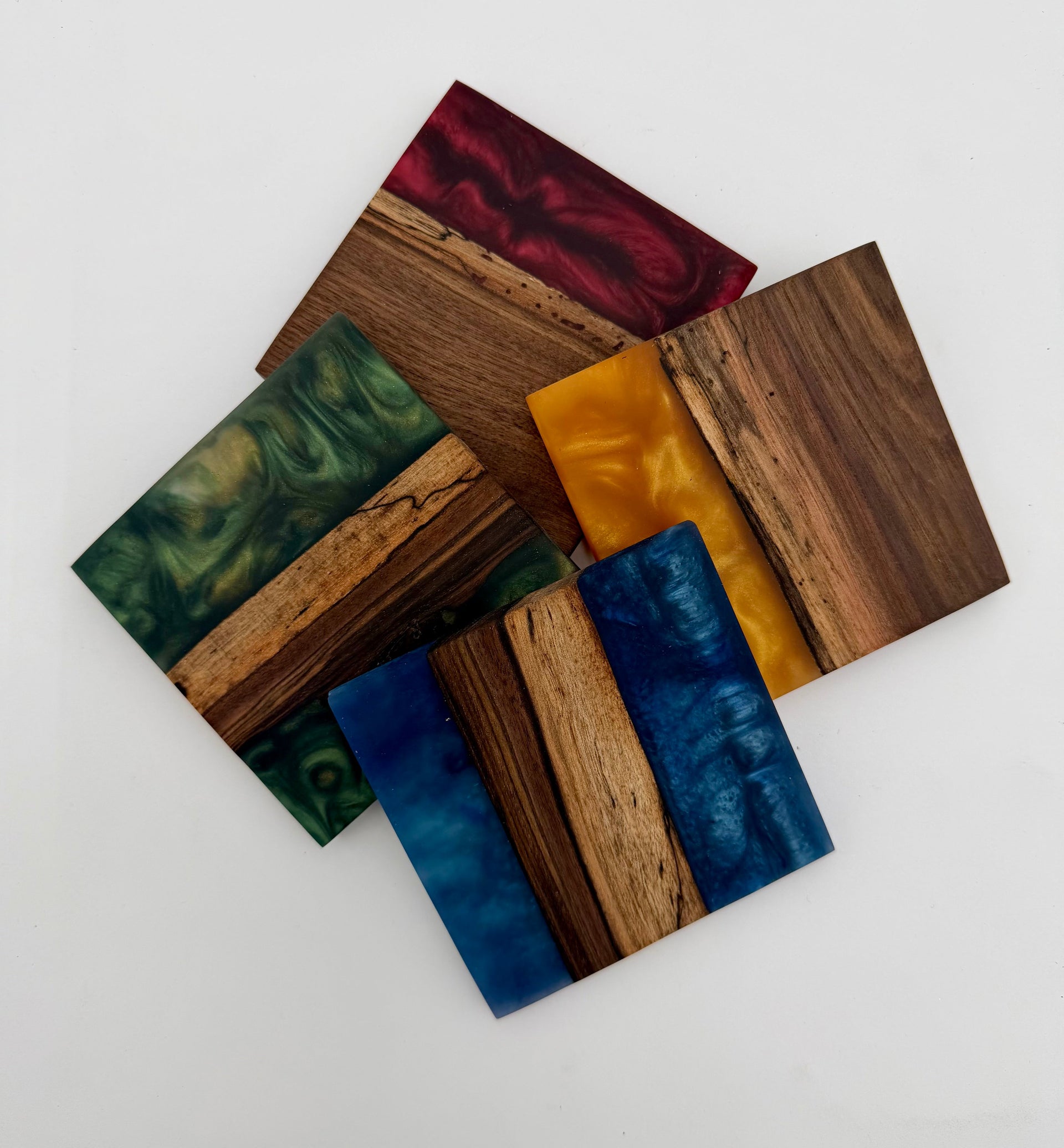 Restock End-Grain Coaster Sets