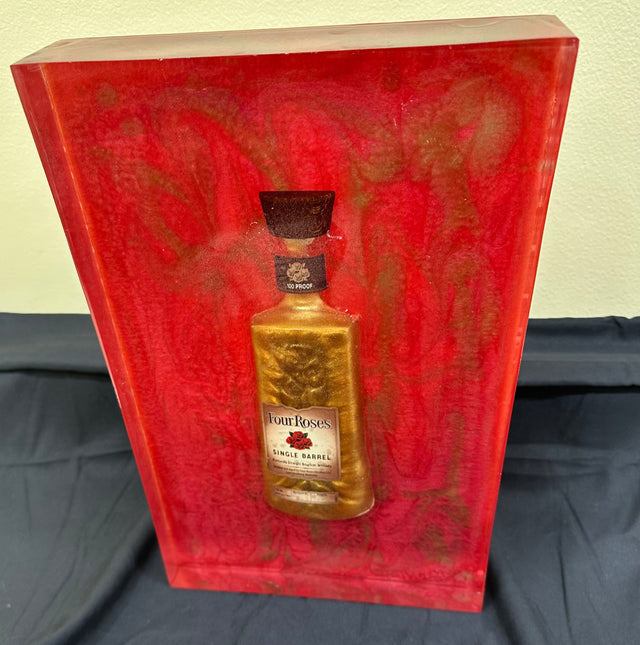 Four Roses Single Barrel Resin Art