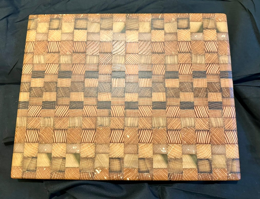 Handcrafted End Grain Cutting Board - A Gift for the Foodie