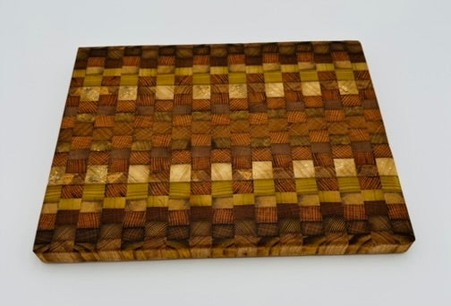 Handcrafted End Grain Cutting Board - A Gift for the Foodie