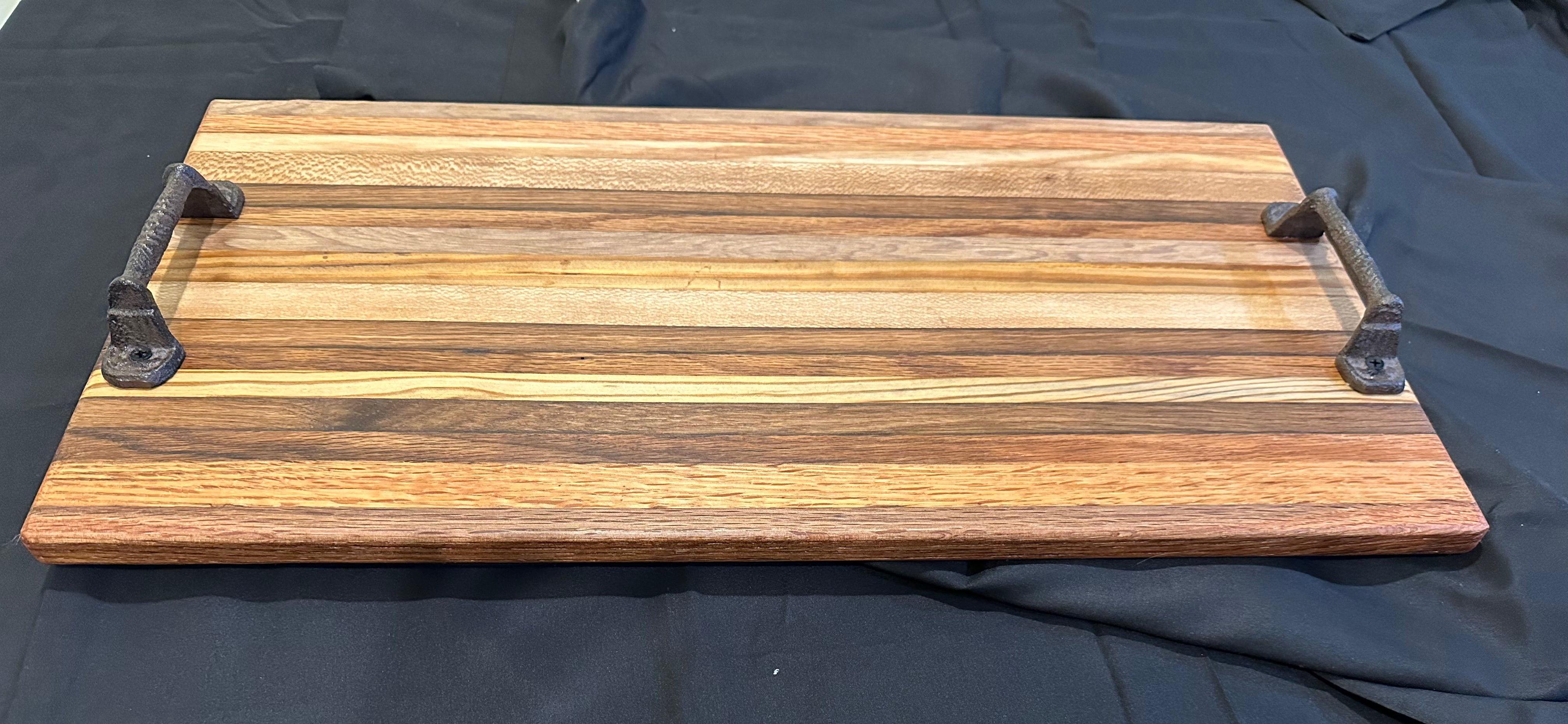 Handcrafted Tobacco Stick Decorative Tray