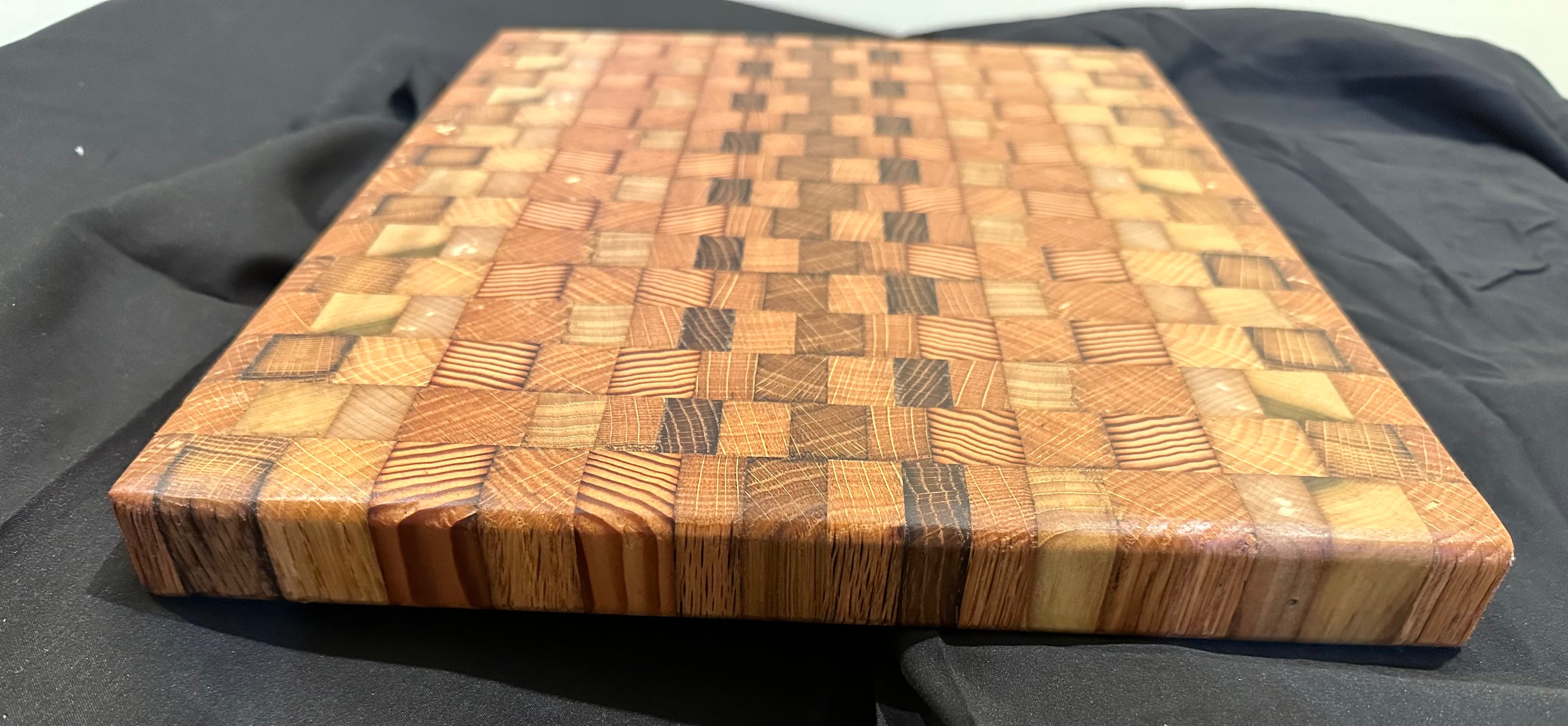 Handcrafted End Grain Cutting Board - A Gift for the Foodie