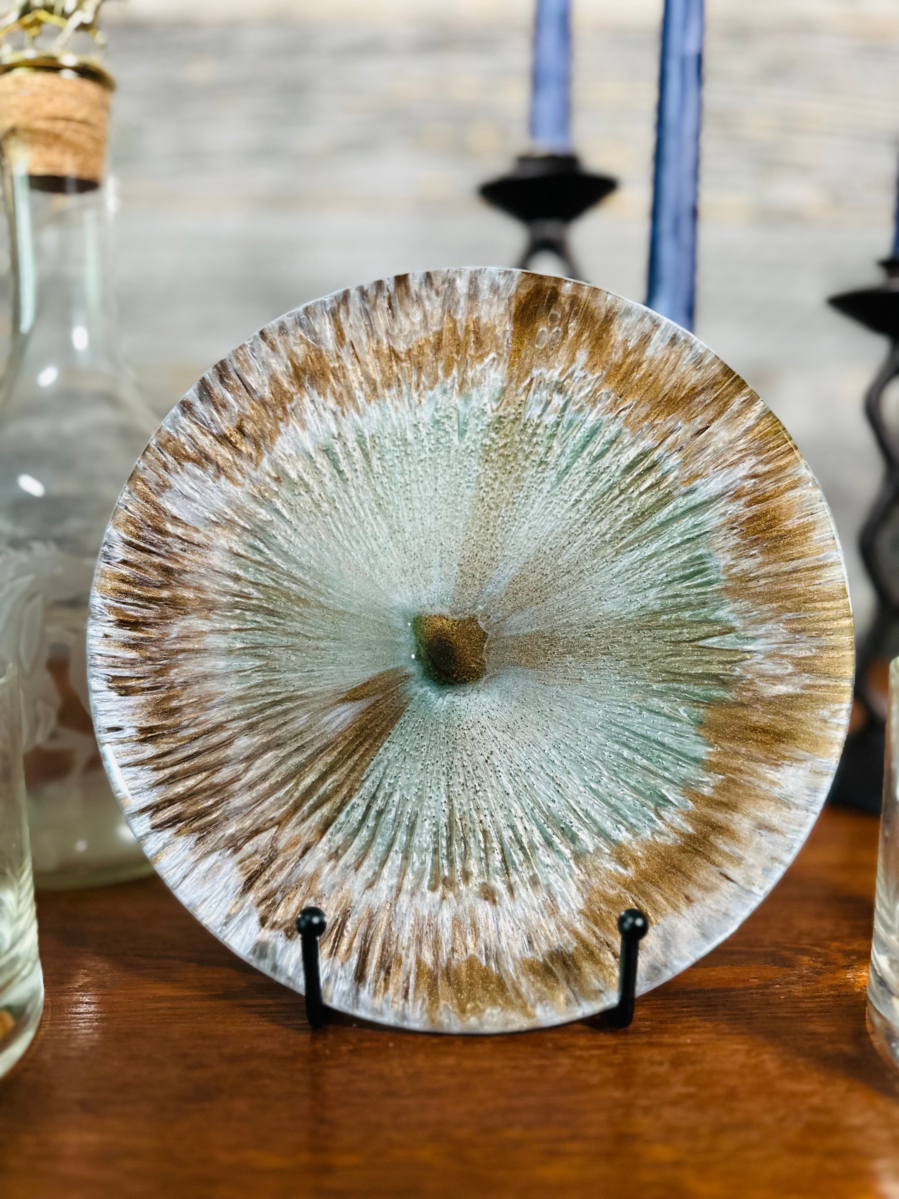 Handcrafted Resin Art Bowl - Large