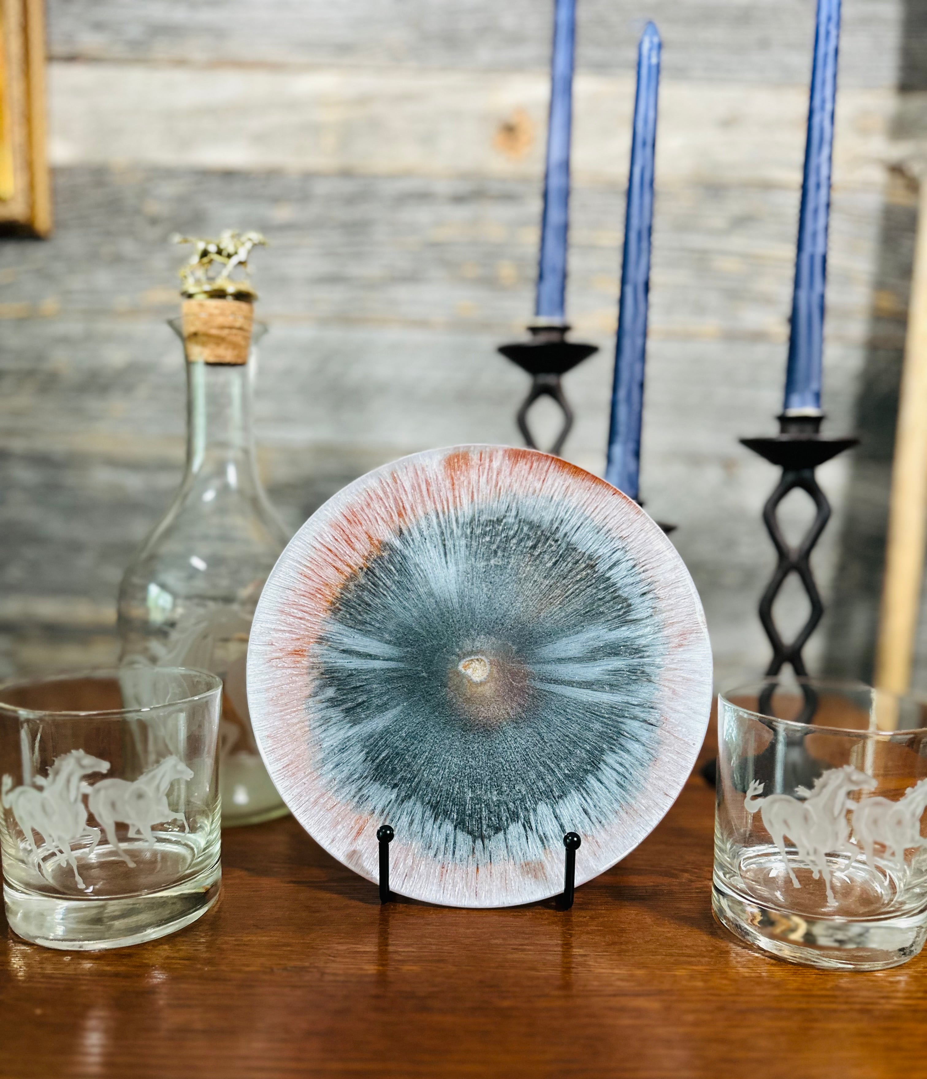 Handcrafted Resin Art Bowl - Large