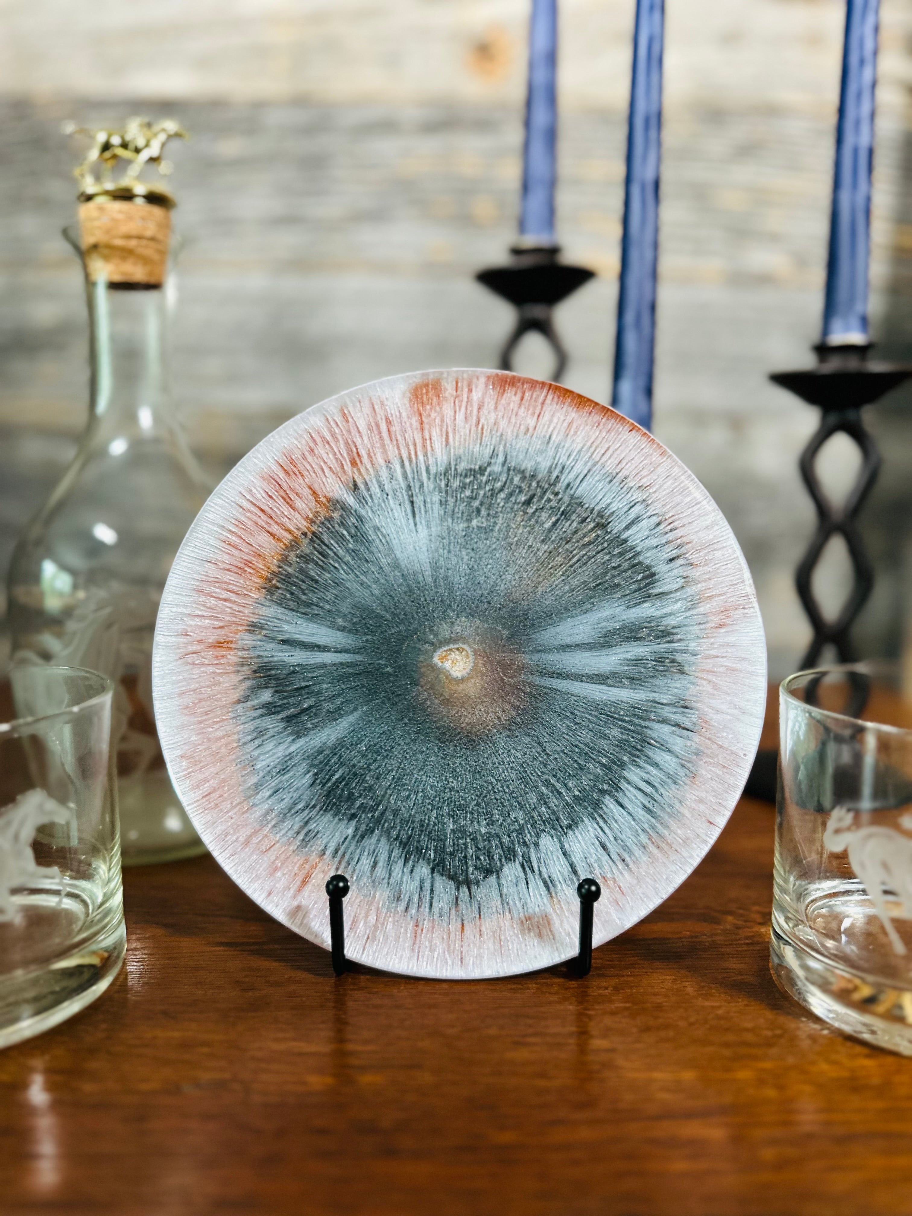 Handcrafted Resin Art Bowl - Large