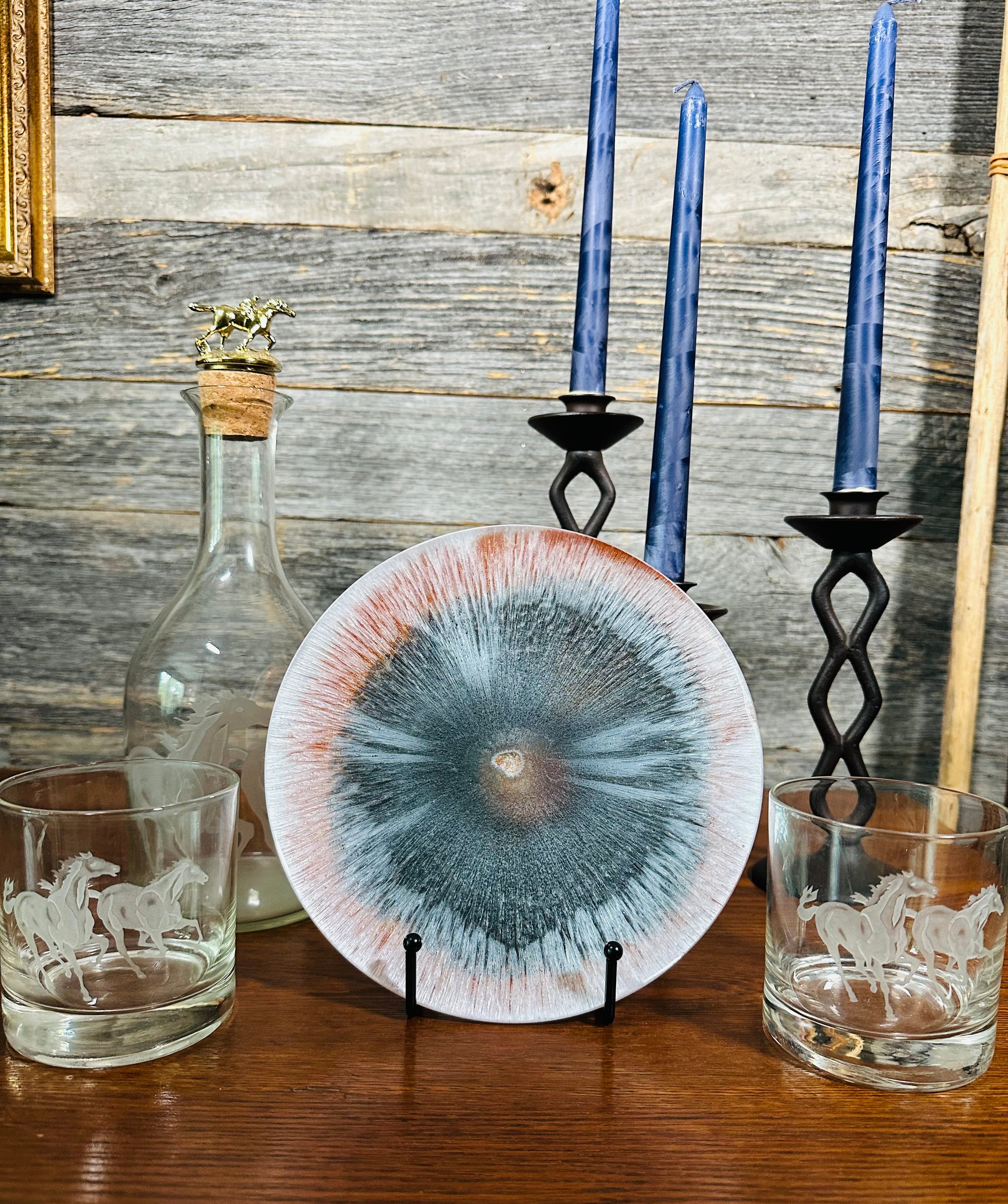 Handcrafted Resin Art Bowl - Large