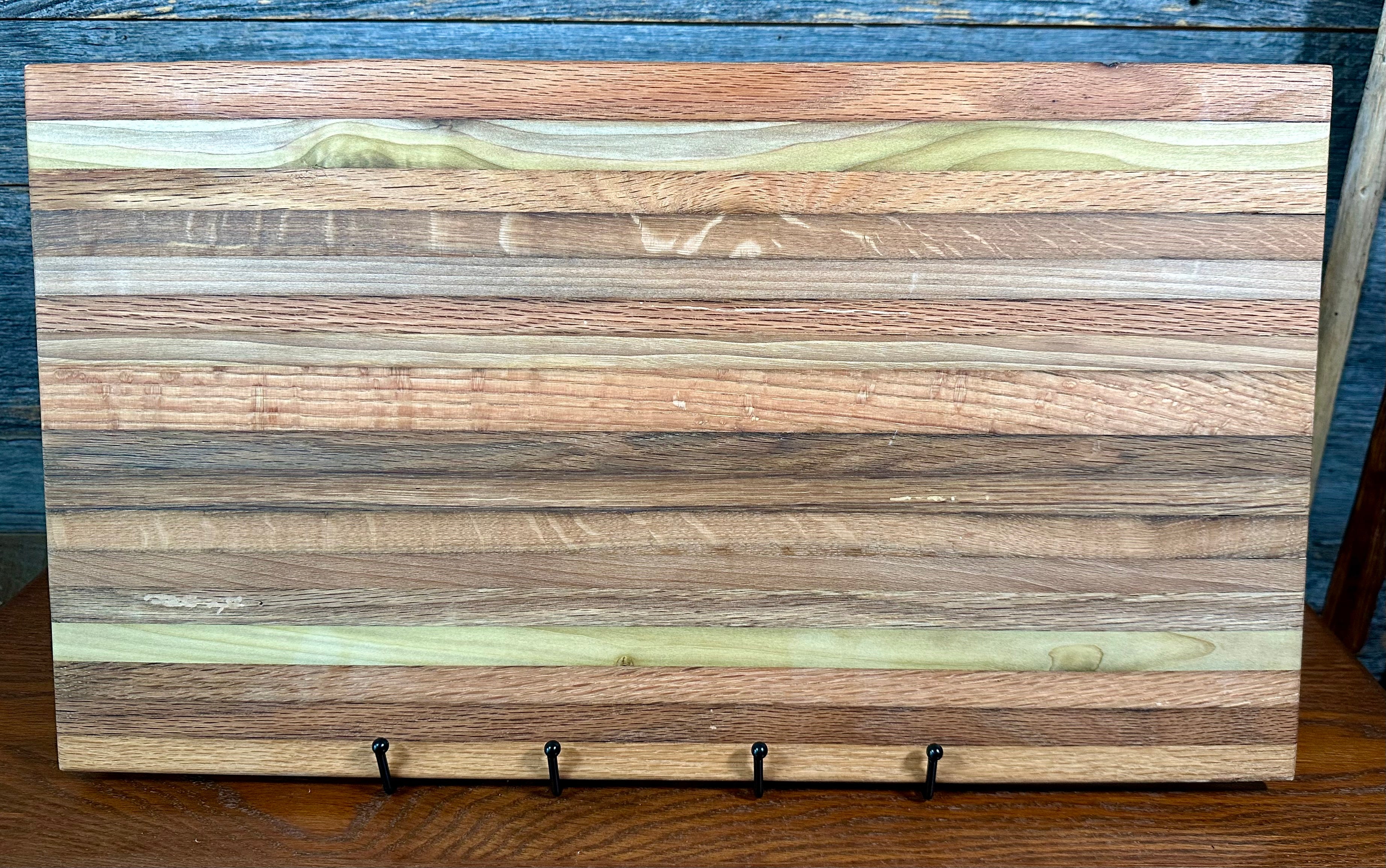 Handcrafted Tobacco Stick Cutting Board