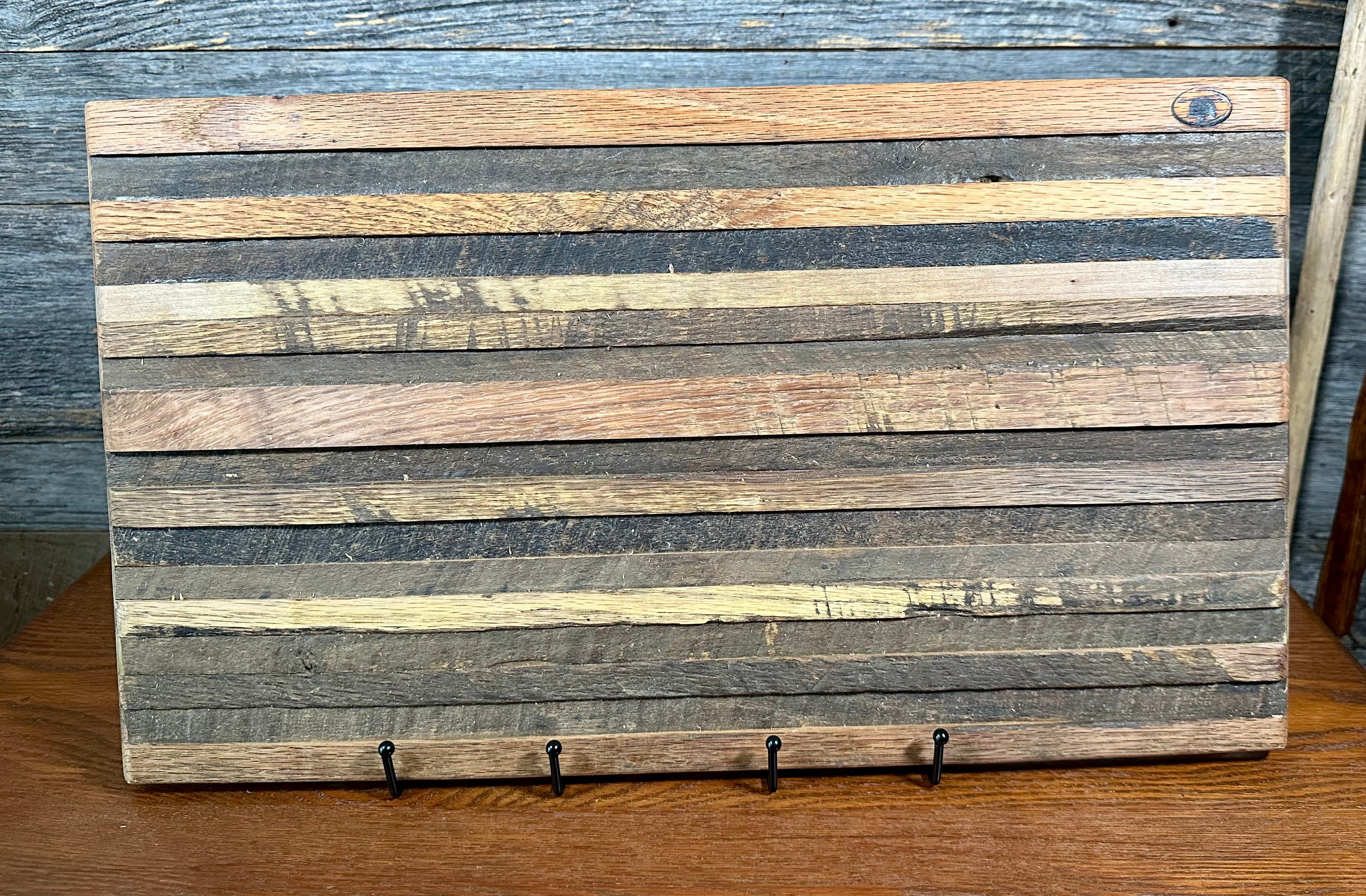 Handcrafted Tobacco Stick Cutting Board