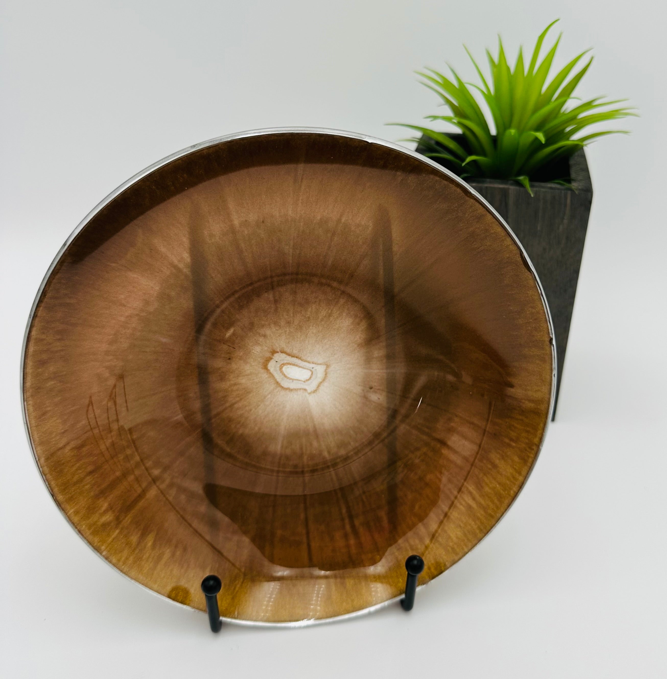 Handcrafted Resin Art Bowl - Large