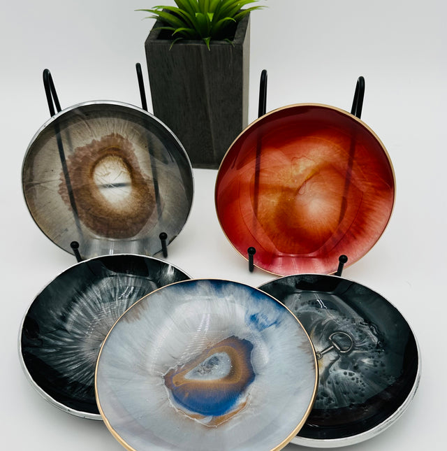 Handcrafted Resin Art Bowl - Small