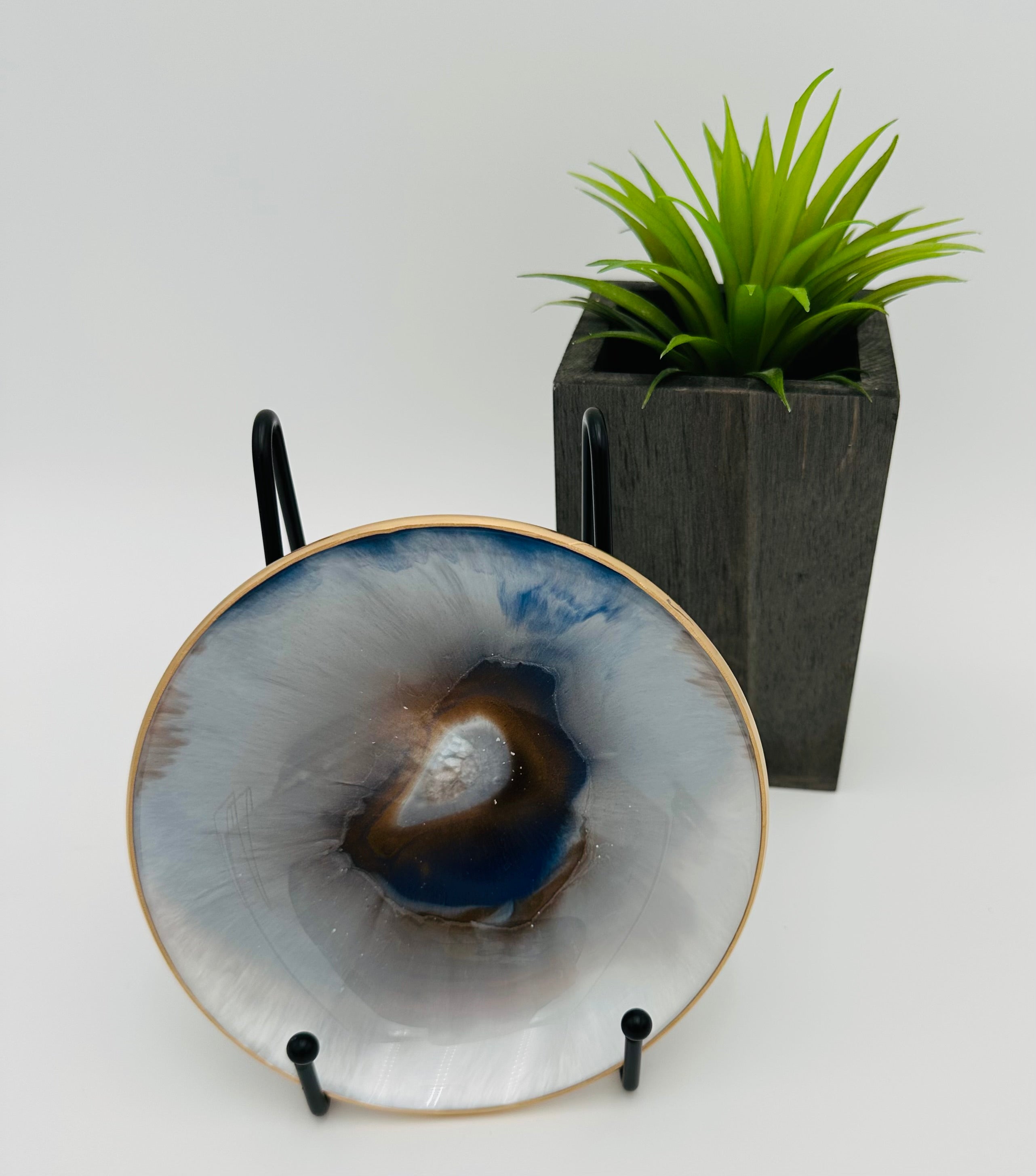 Handcrafted Resin Art Bowl - Medium
