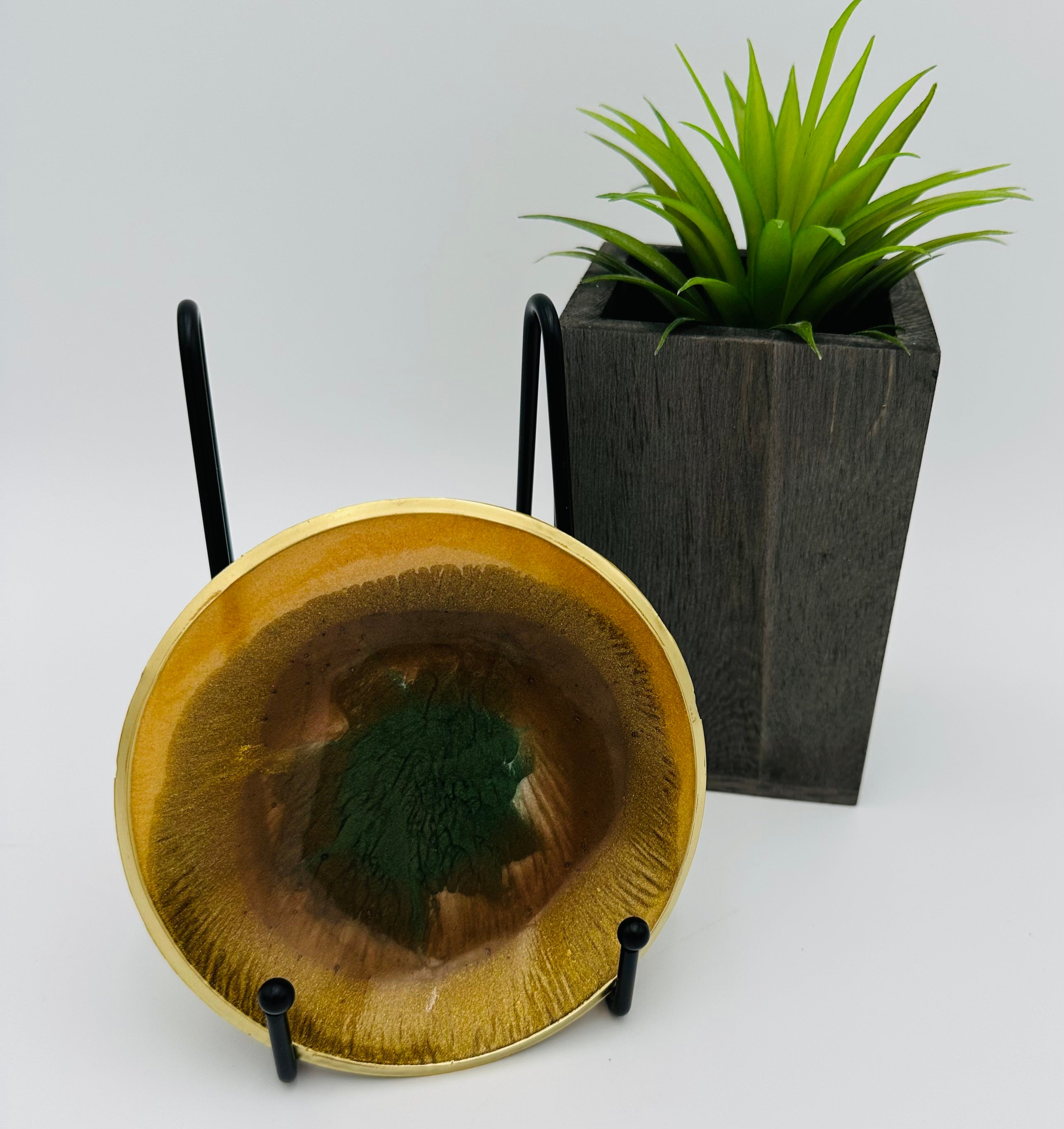 Handcrafted Resin Art Bowl - Small