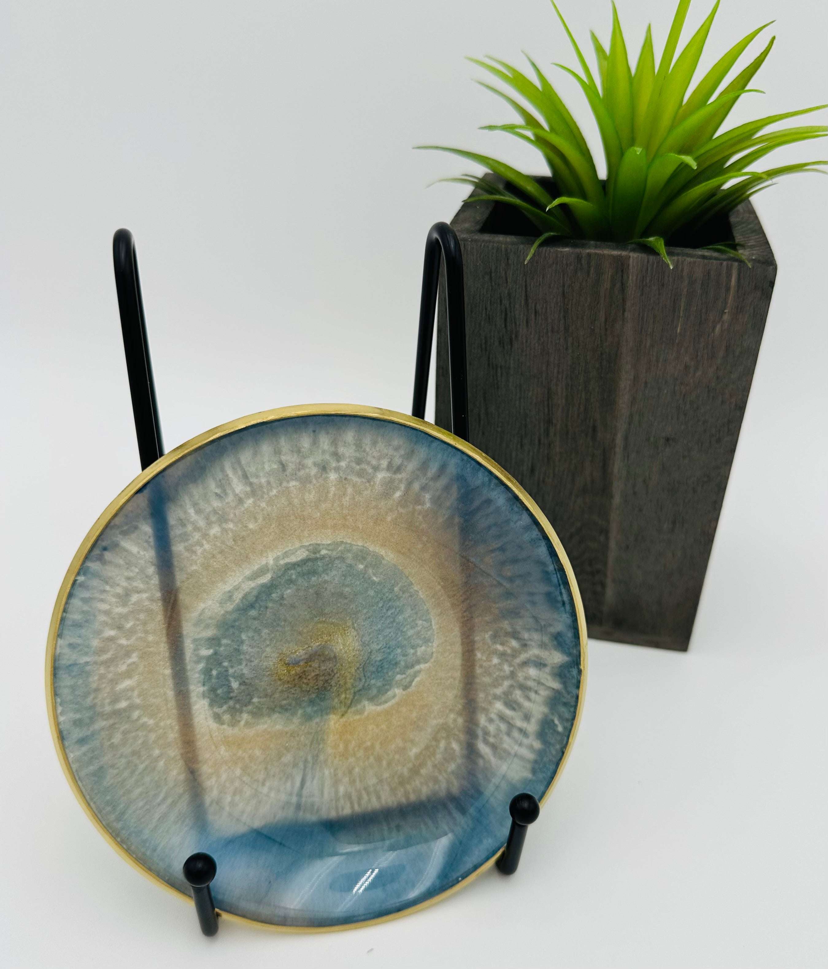 Handcrafted Resin Art Bowl - Small