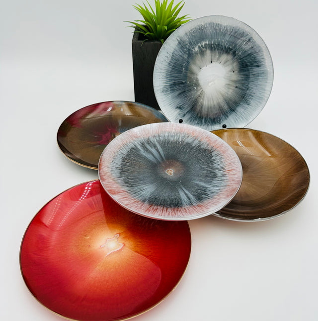 Handcrafted Resin Art Bowl - Large