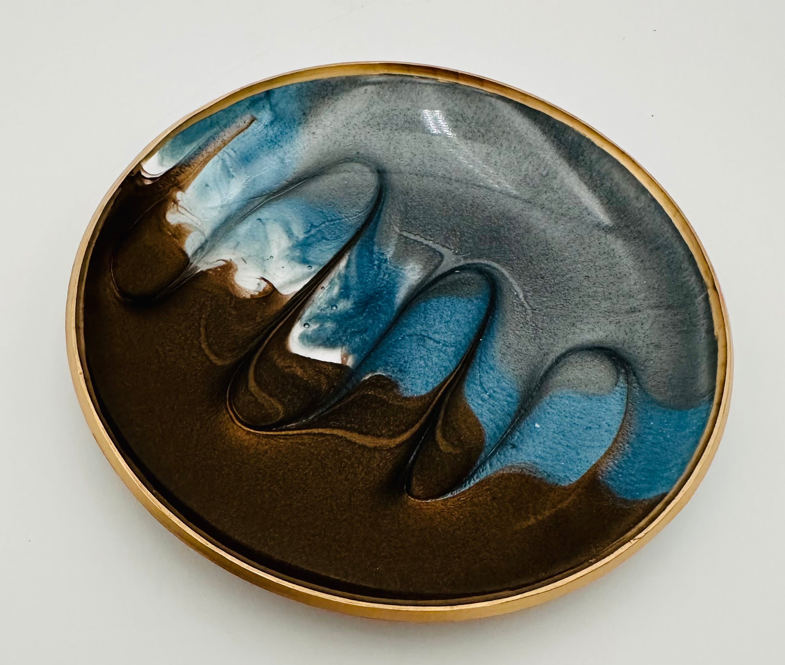 Handcrafted Resin Art Bowl - Small