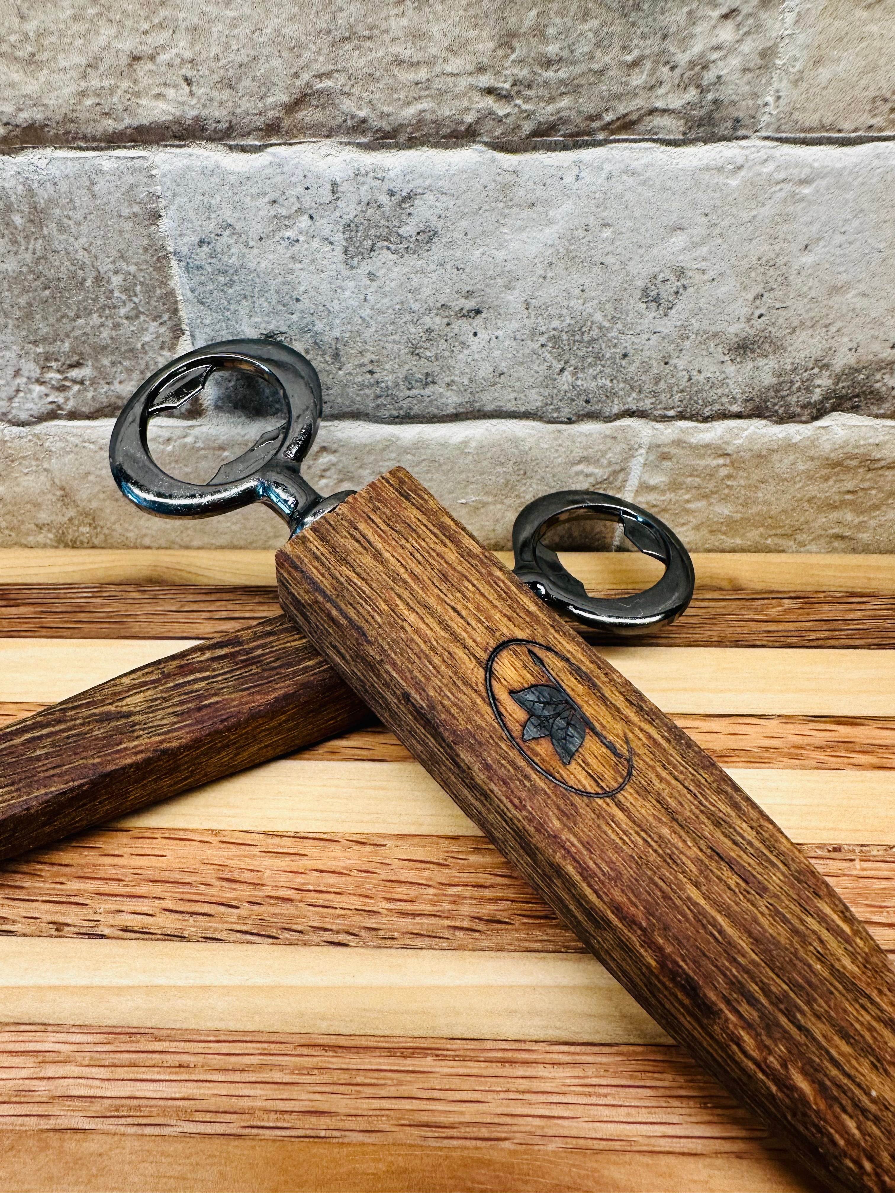 Handcrafted Tobacco Stick Bottle Opener