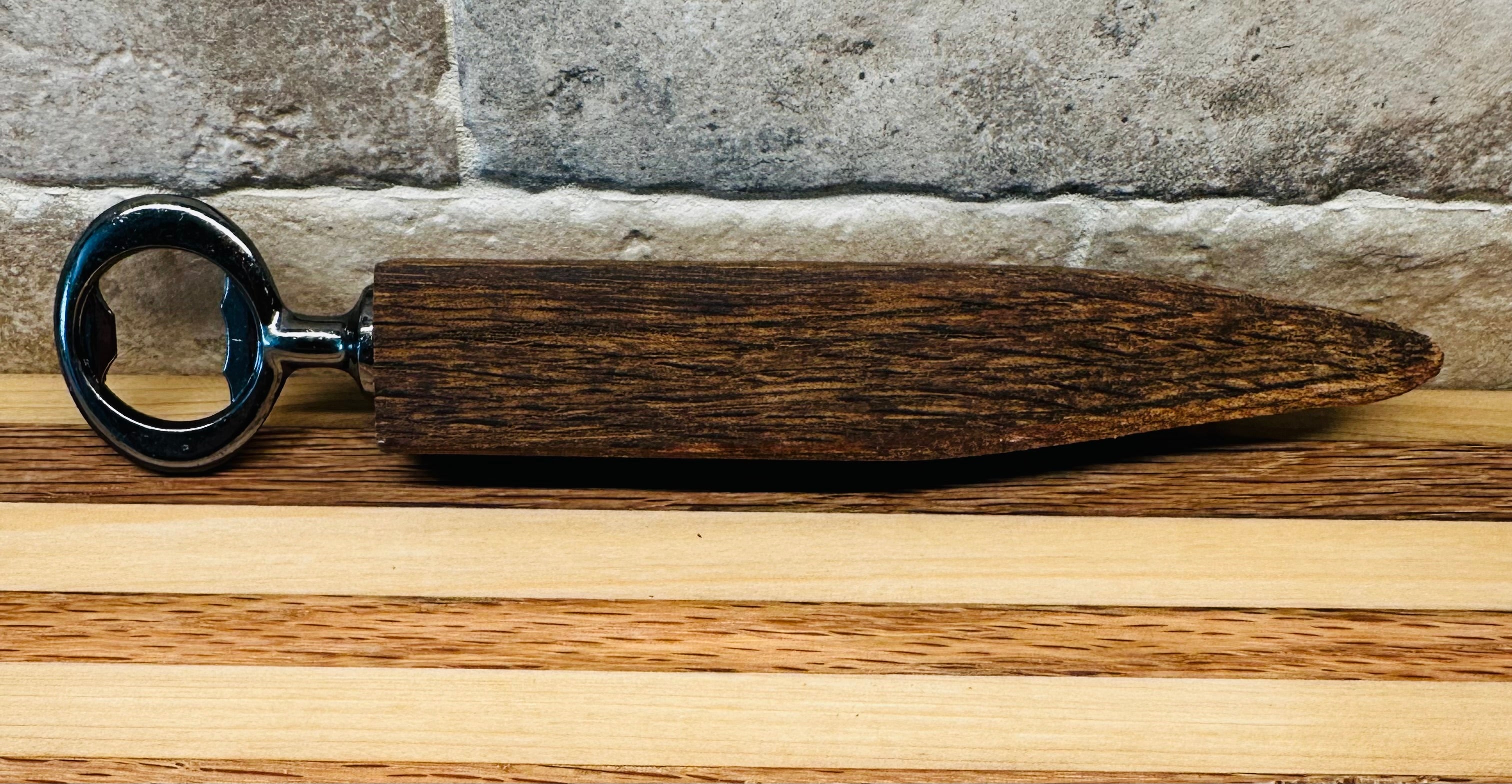 Handcrafted Tobacco Stick Bottle Opener