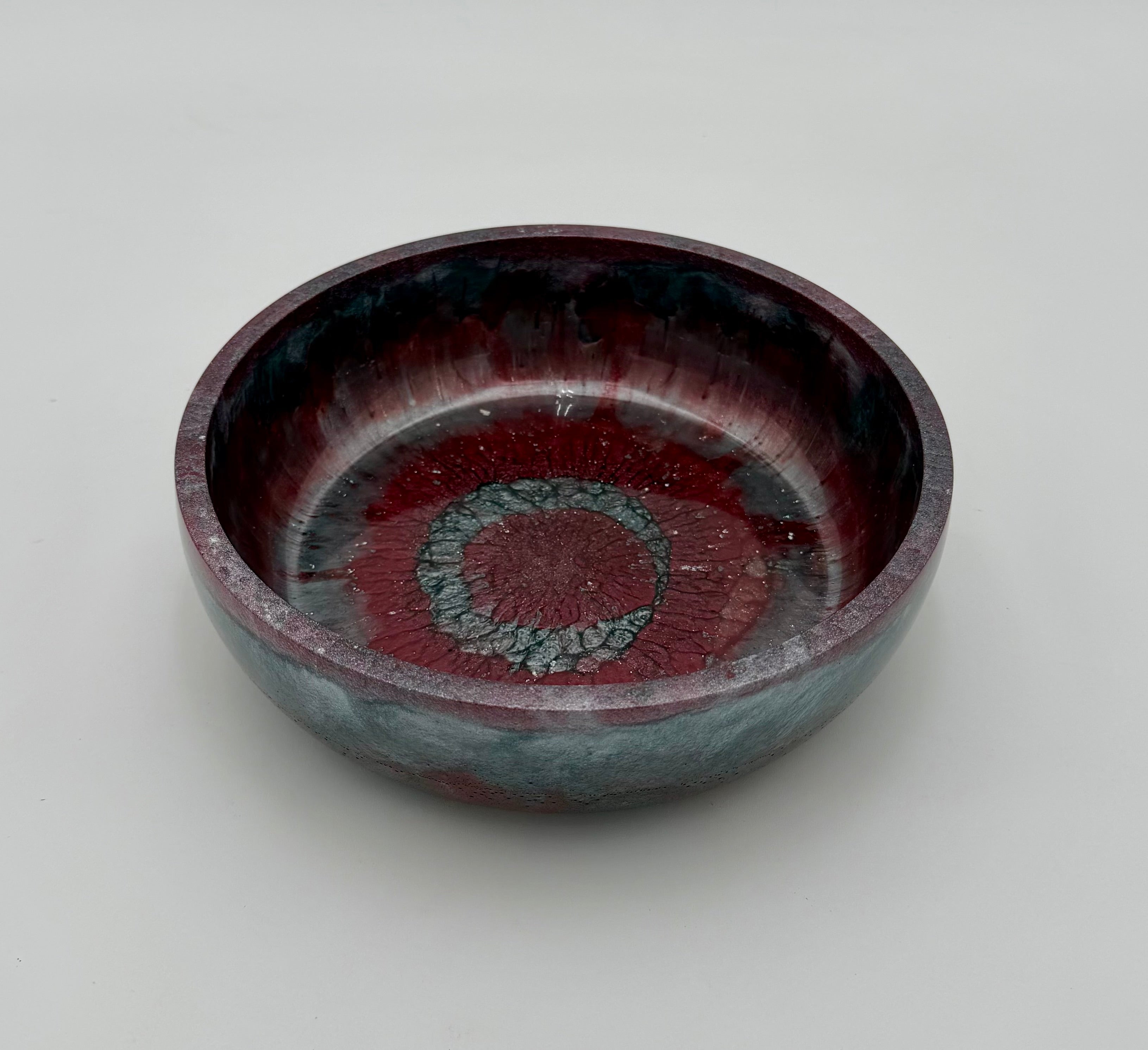 Cosmic Resin Catch-All Bowl