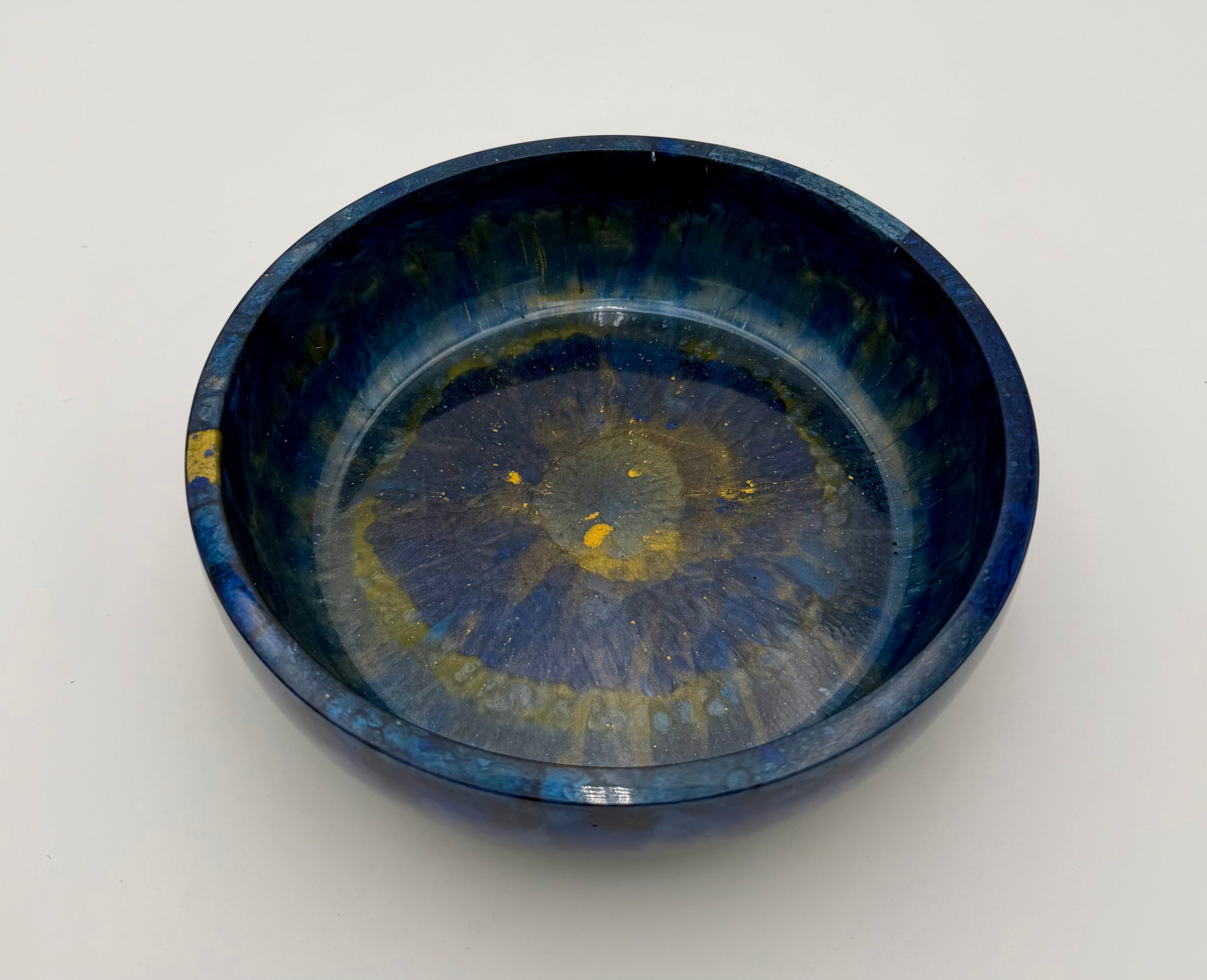 Cosmic Resin Catch-All Bowl
