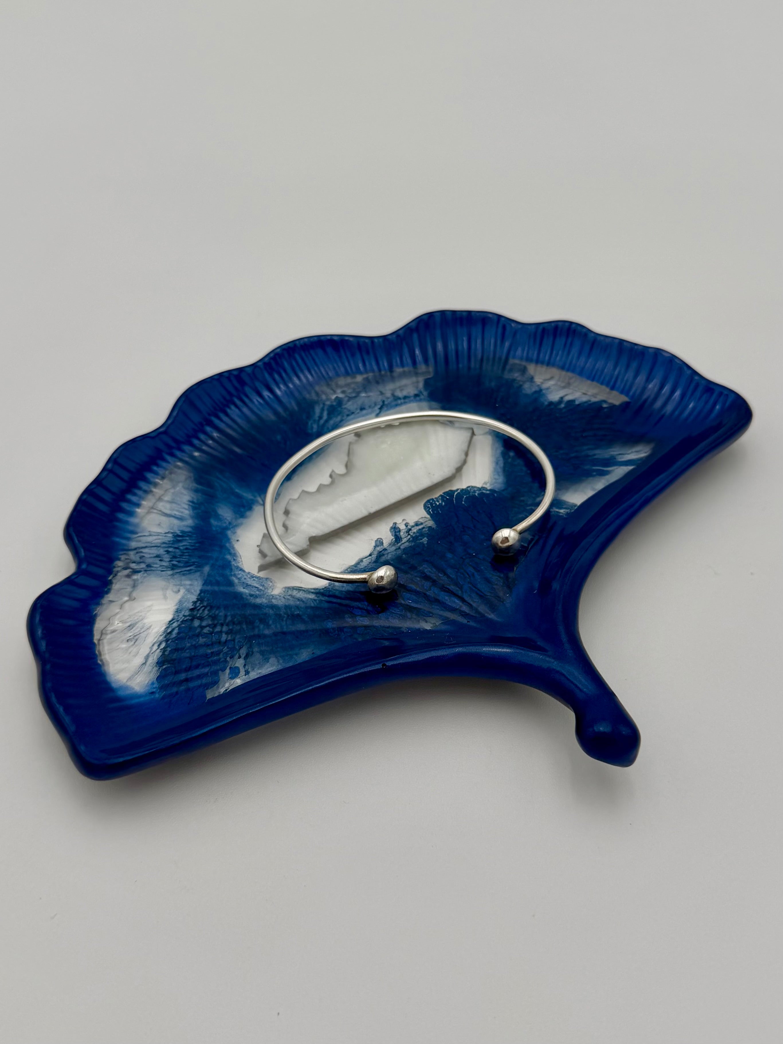 Resin Ginkgo Leaf Trinket Dishes