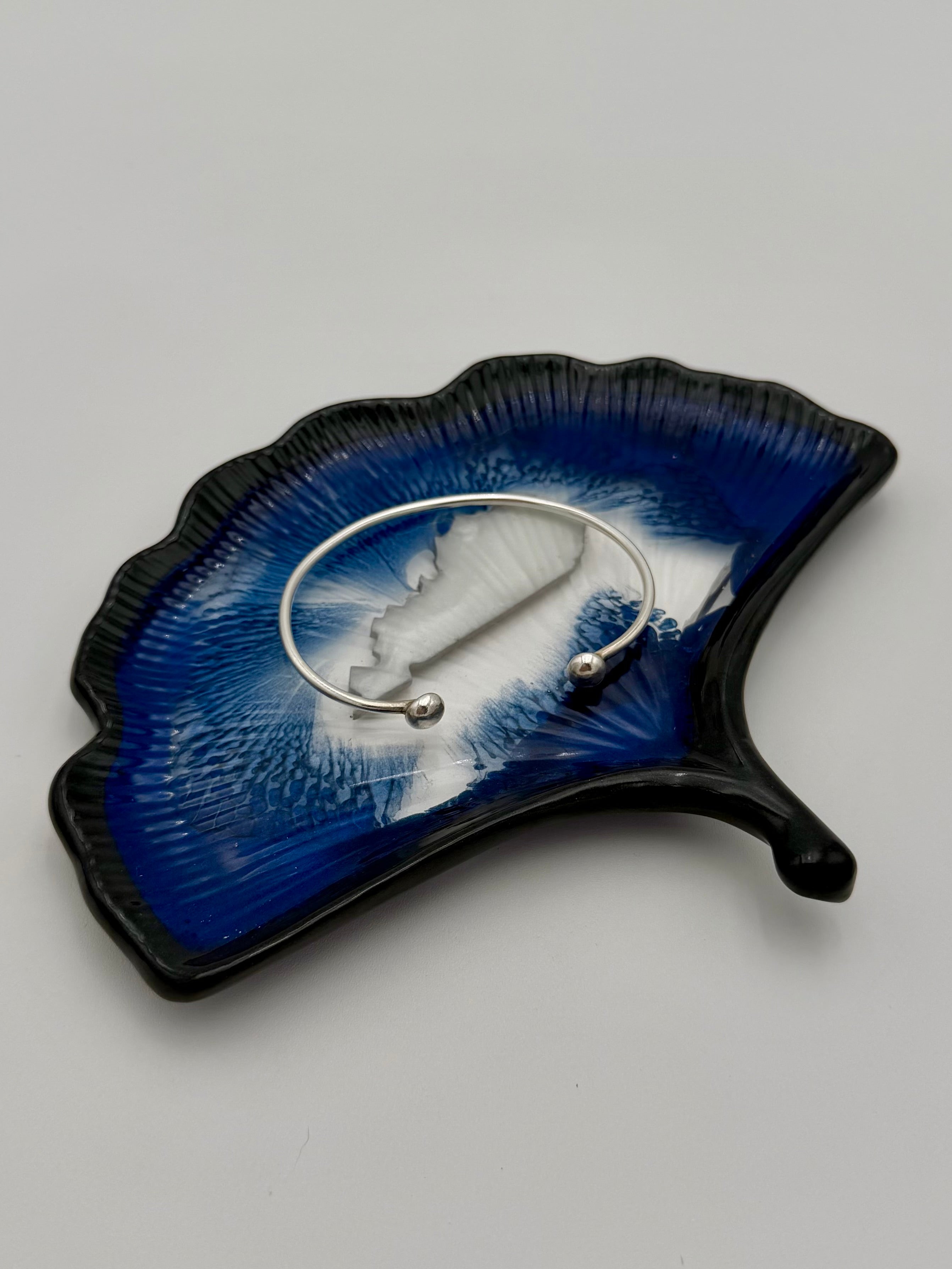 Resin Ginkgo Leaf Trinket Dishes