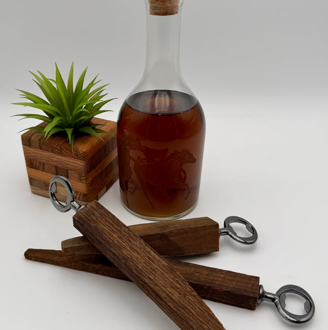Handcrafted Tobacco Stick Bottle Opener