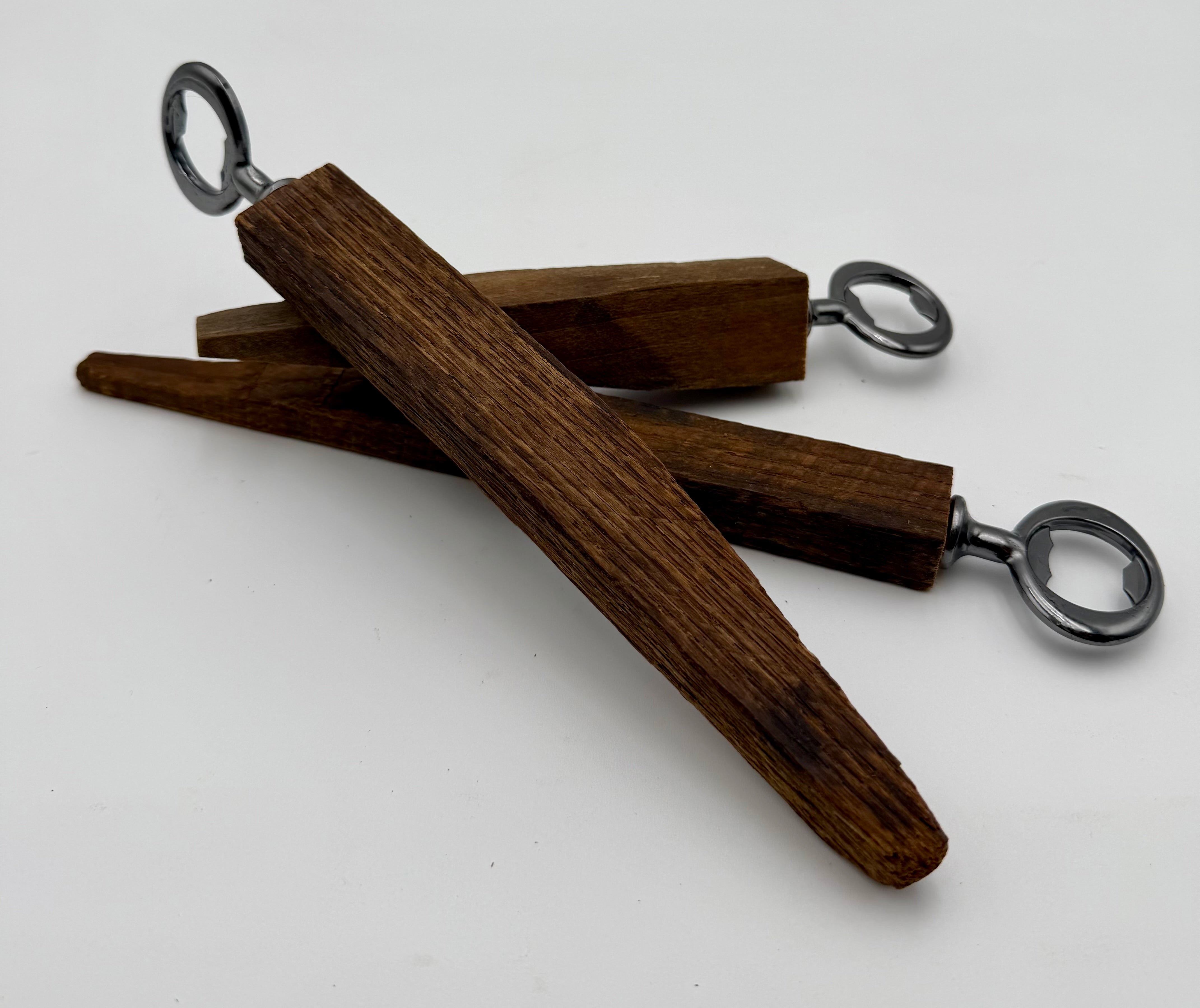 Handcrafted Reclaimed Tobacco Stick Bottle Opener