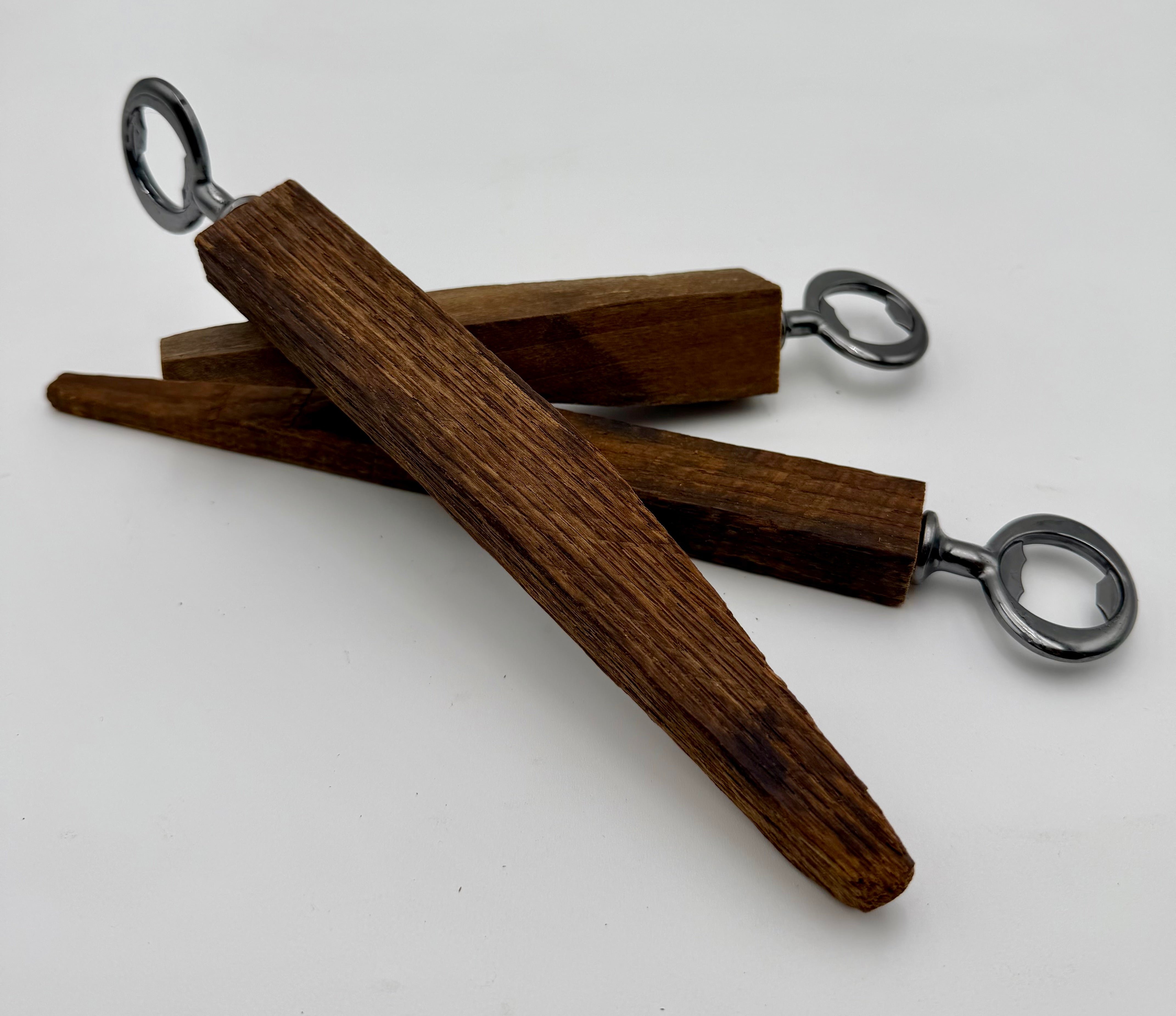 Handcrafted Reclaimed Tobacco Stick Bottle Opener