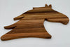 Handcrafted Wooden Horse Head Cutting Board & Charcuterie Platter