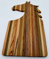 Handcrafted Horse Head Tobacco Stick Cutting Board