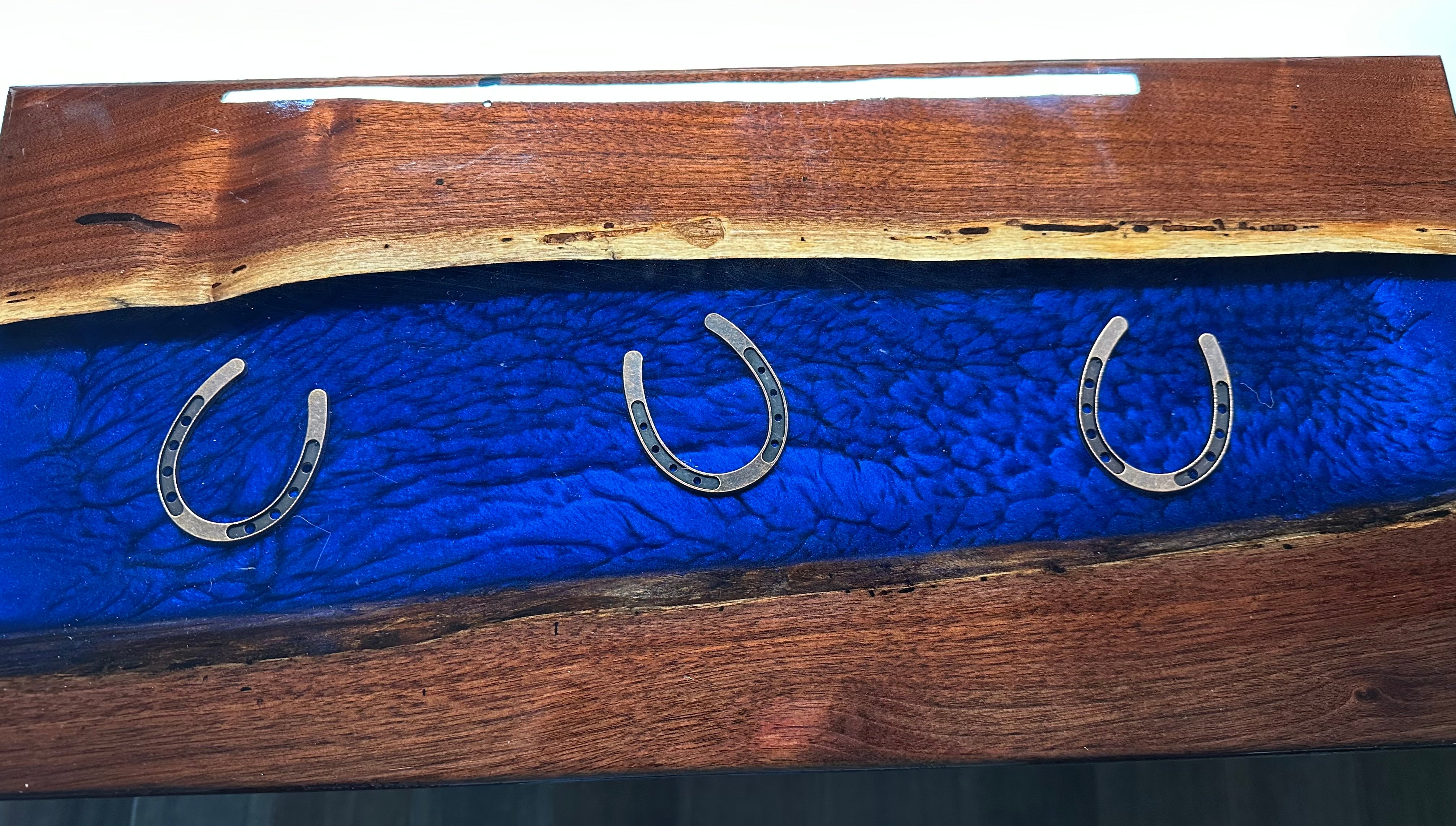 Handcrafted Equestrian Horseshoe Charcuterie Board
