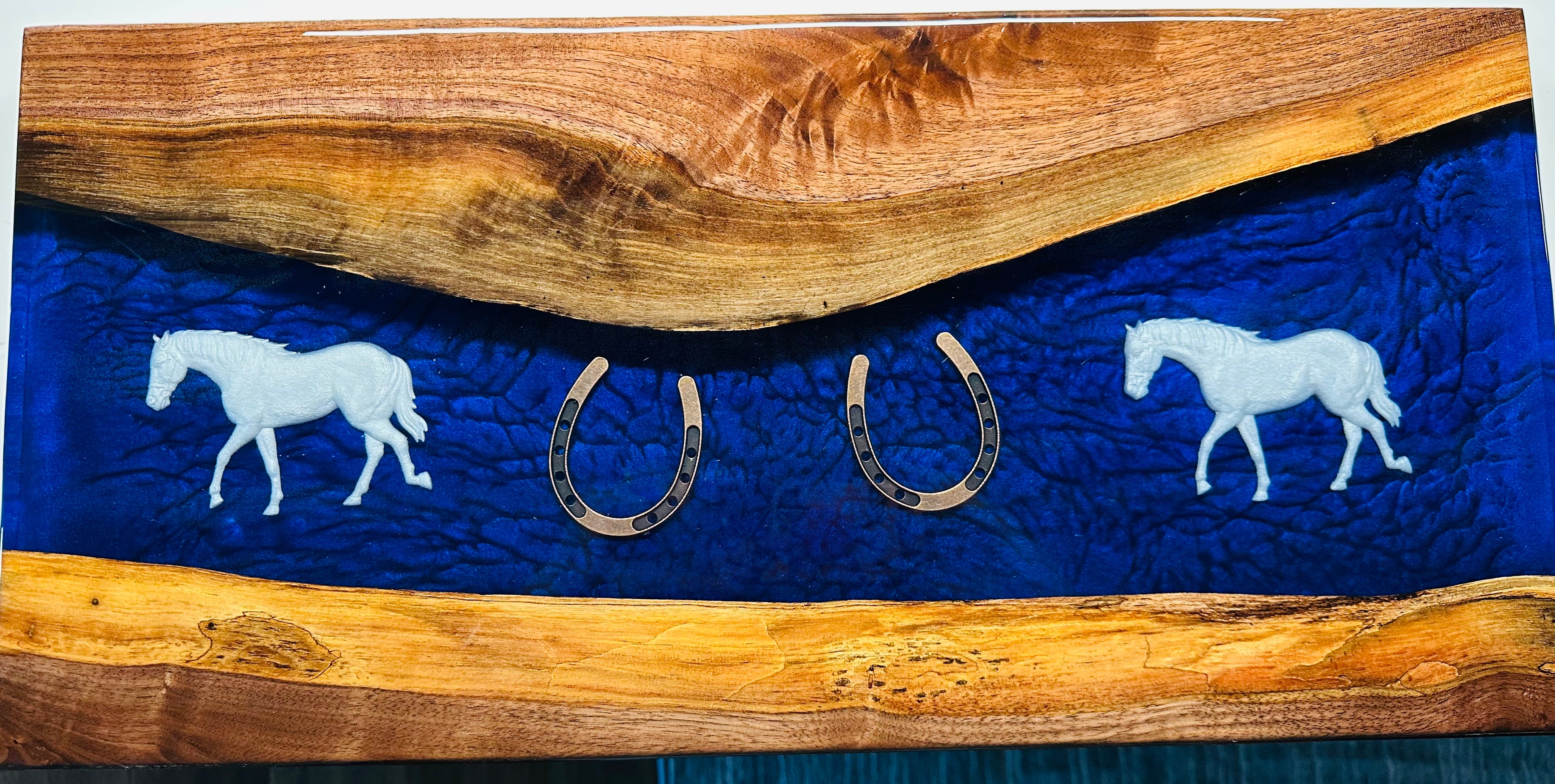 Handcrafted Equestrian Charcuterie Board