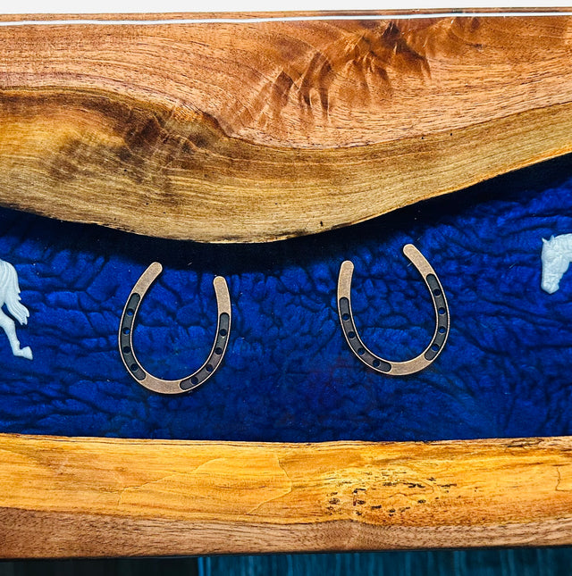 Handcrafted Equestrian Charcuterie Board
