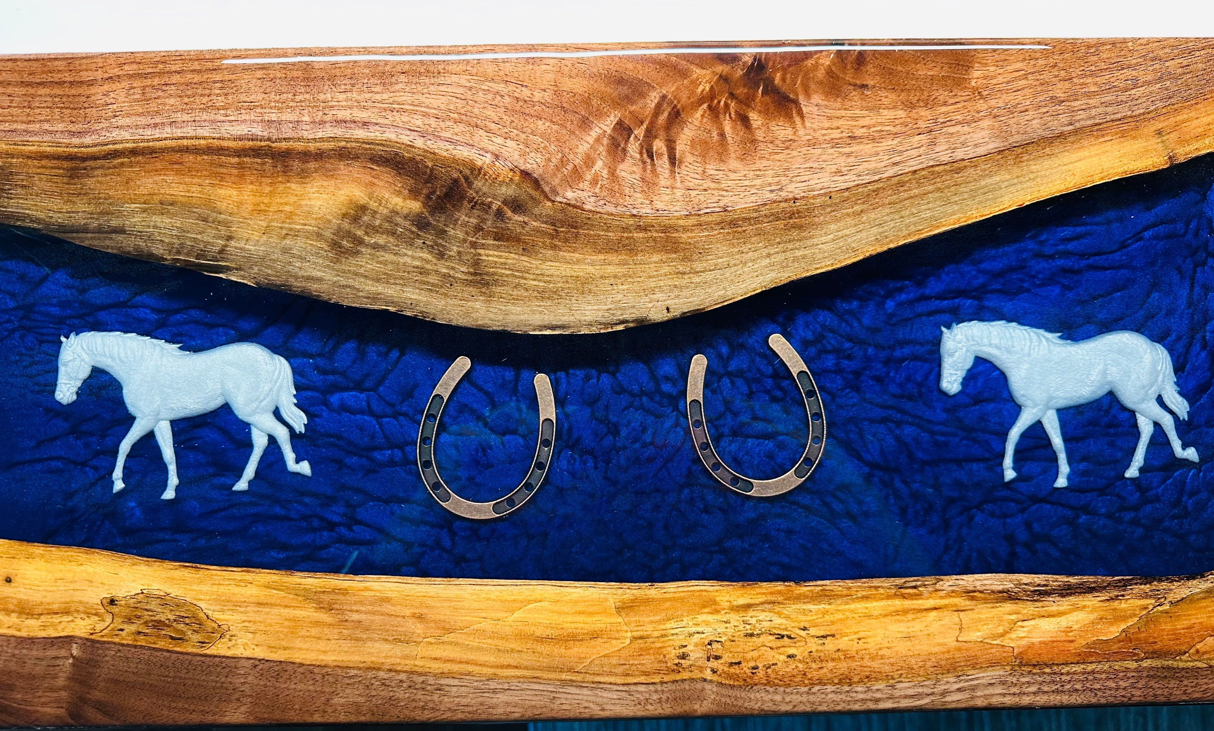 Handcrafted Equestrian Charcuterie Board