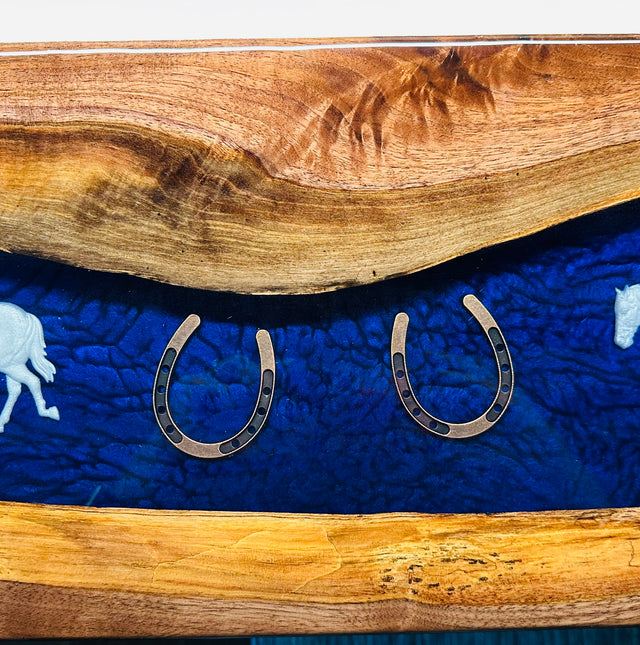 Handcrafted Equestrian Charcuterie Board