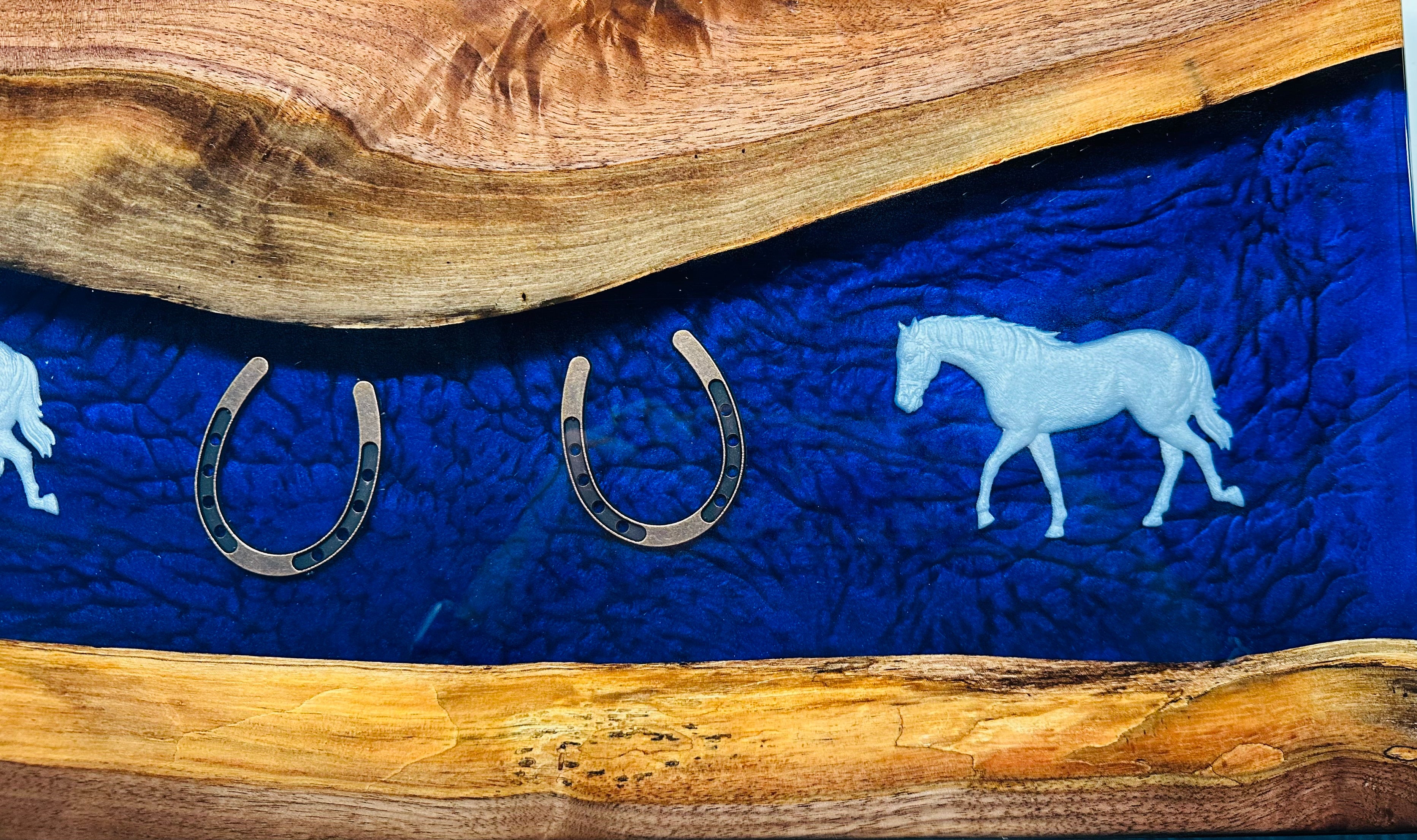 Handcrafted Equestrian Charcuterie Board