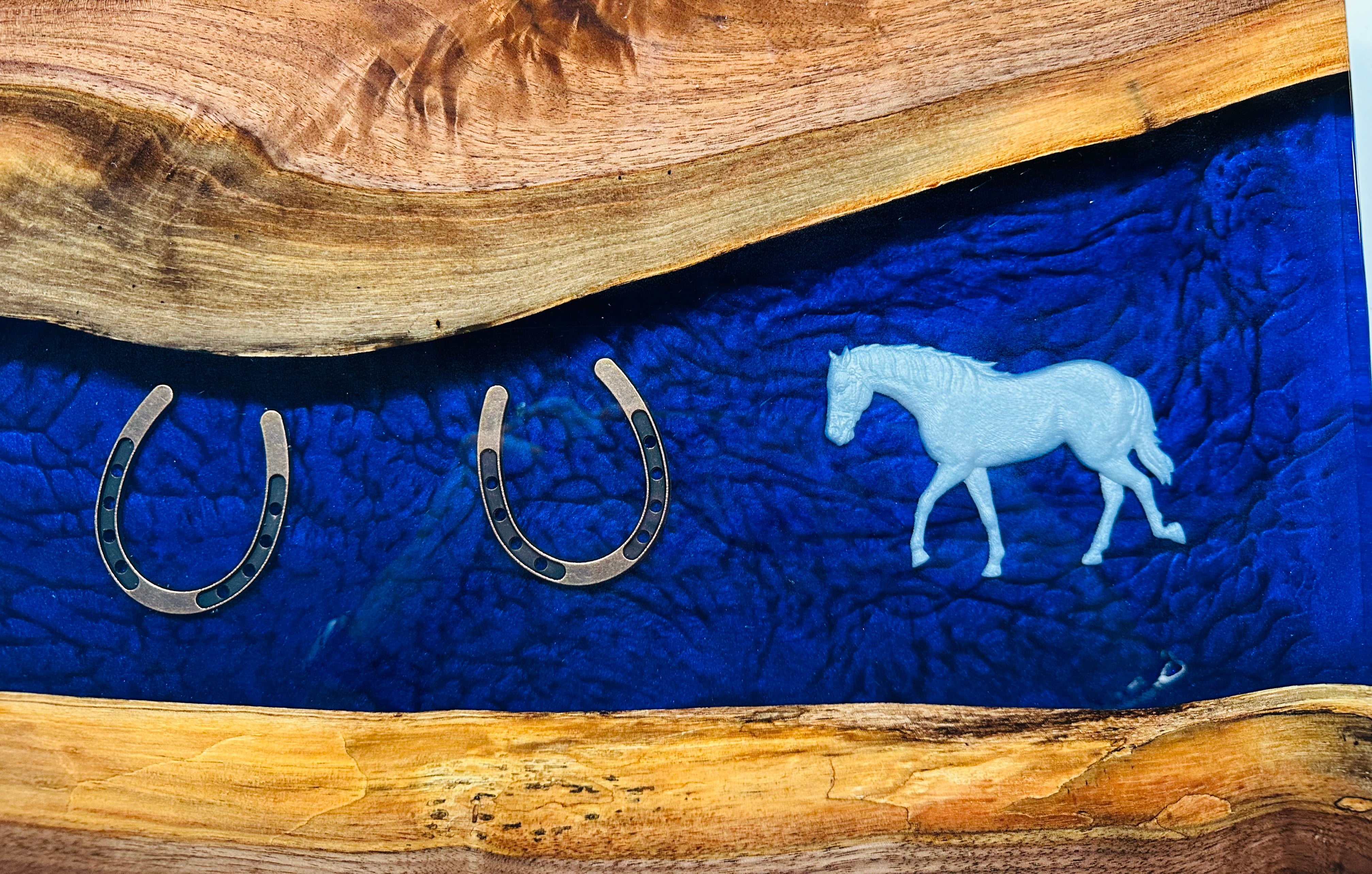 Handcrafted Equestrian Charcuterie Board
