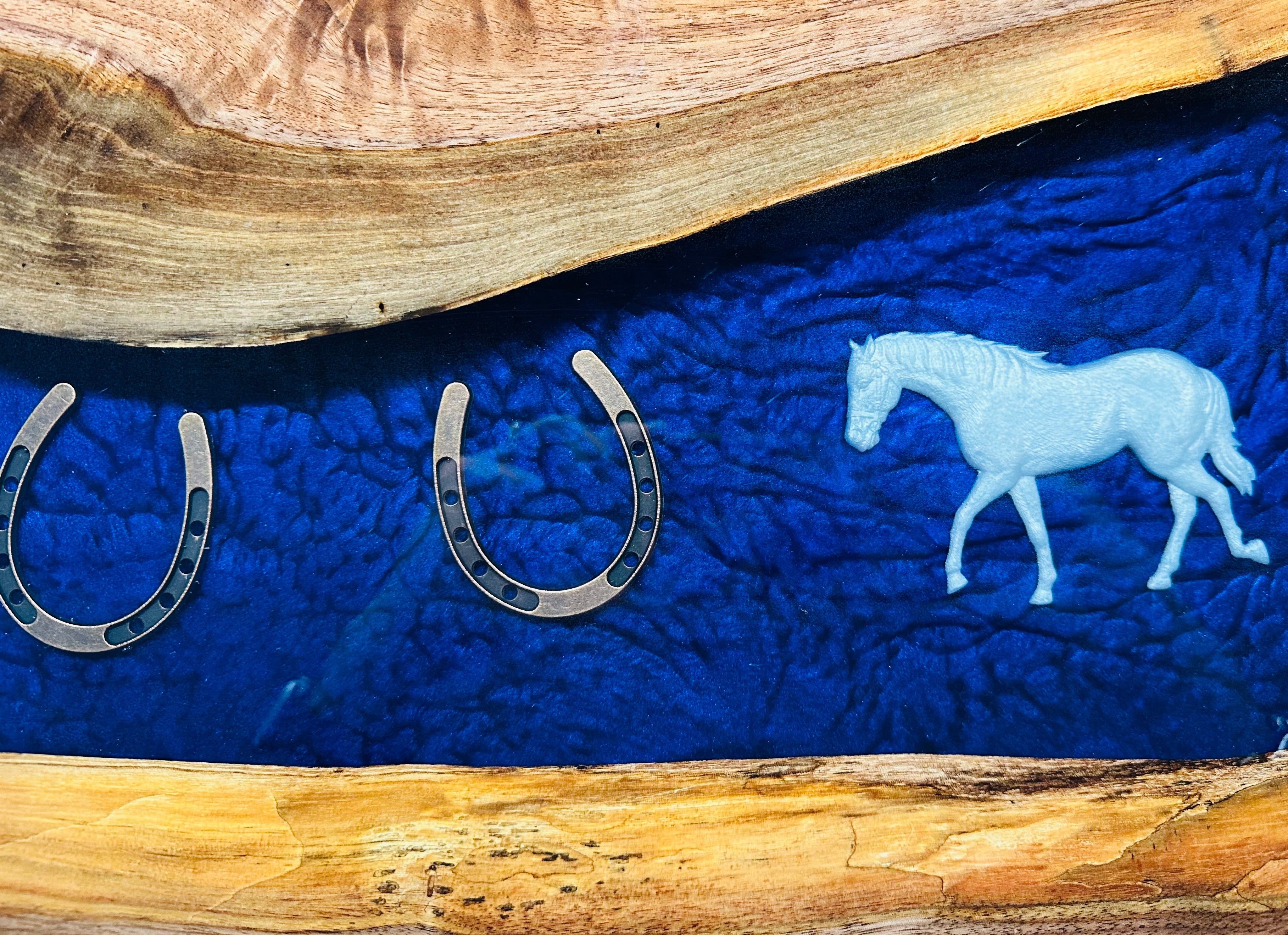 Handcrafted Equestrian Charcuterie Board