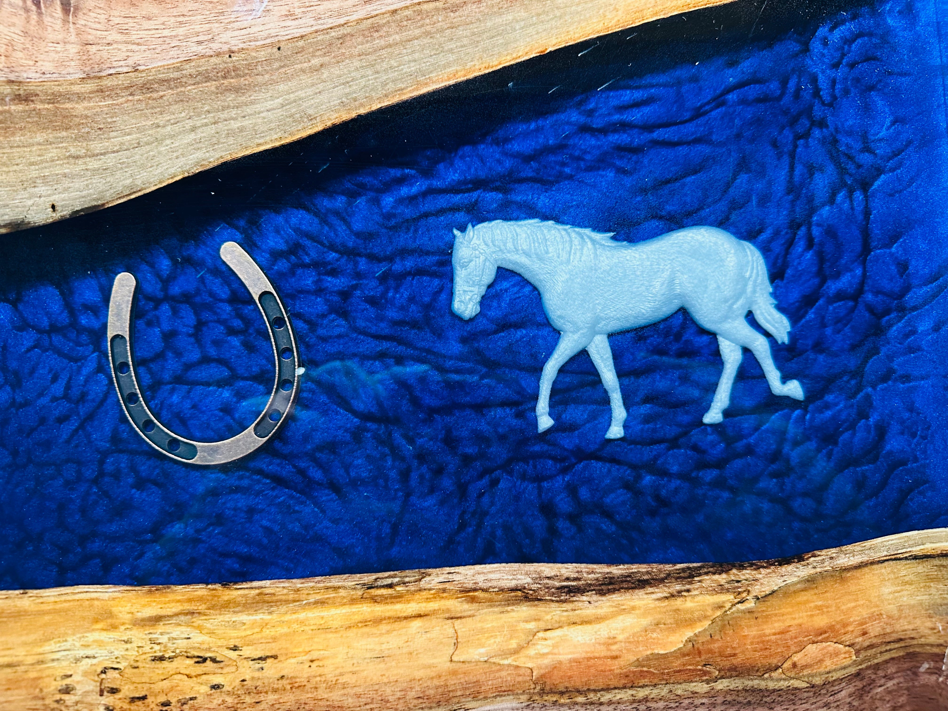 Handcrafted Equestrian Charcuterie Board