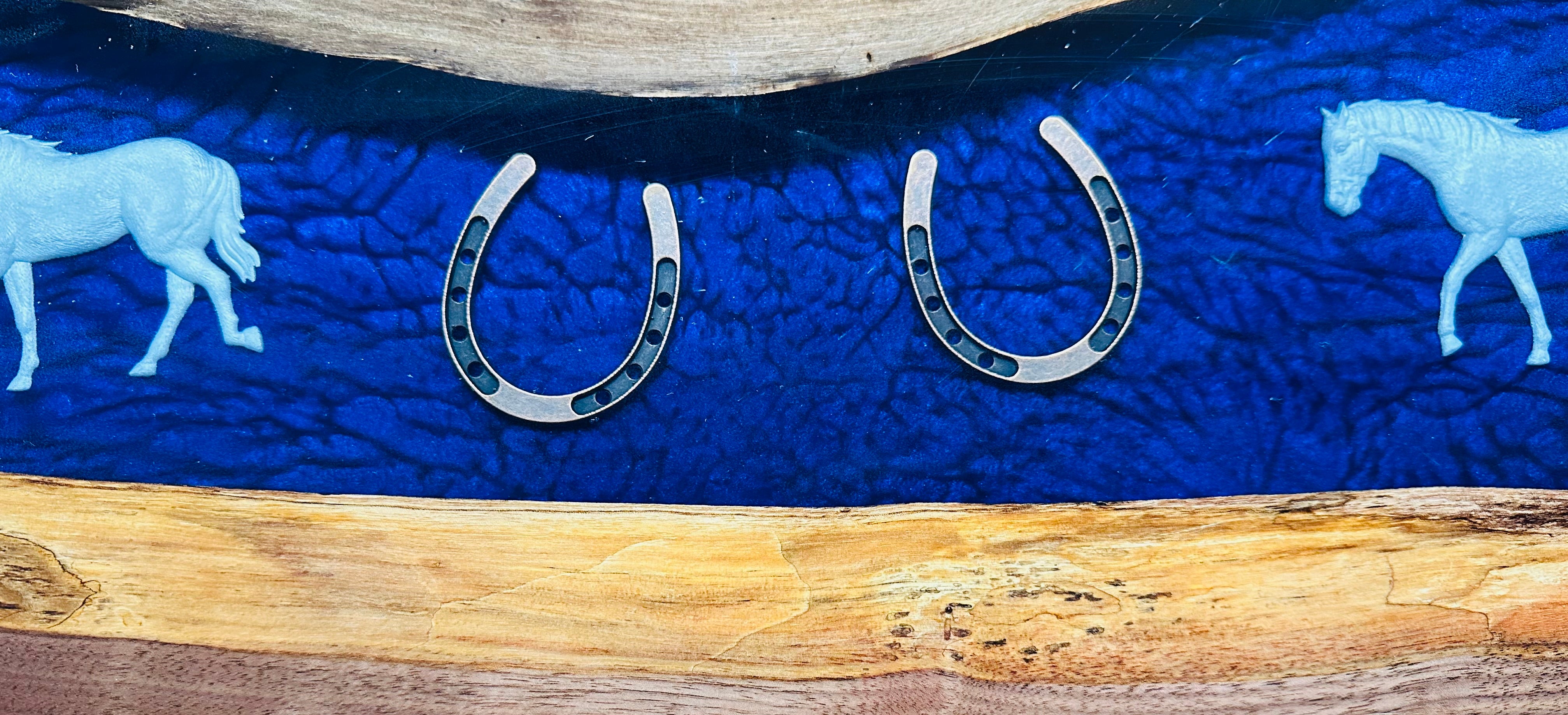 Handcrafted Equestrian Charcuterie Board