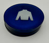 Handcrafted Resin Coasters with Jockey Silk Resin Inlays, Set of 4