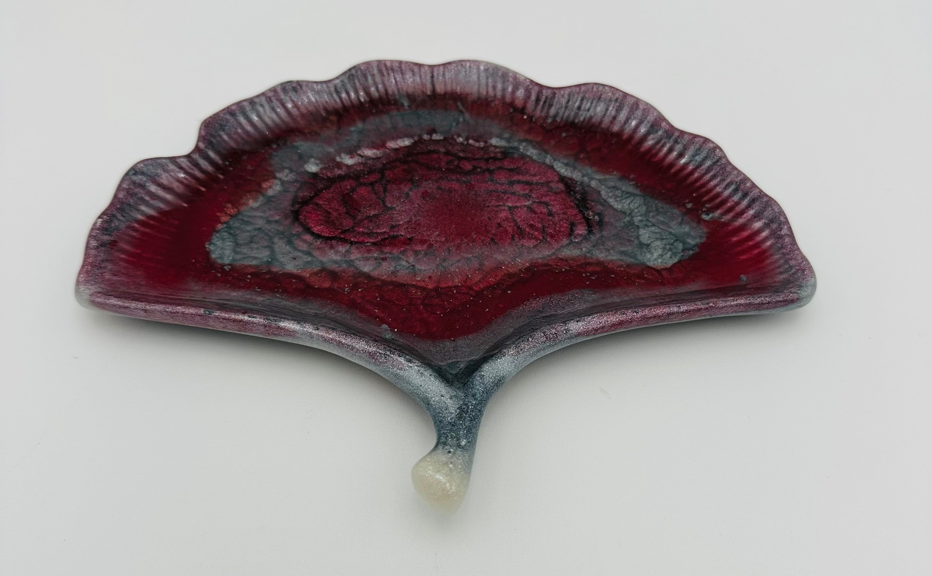 Resin Ginkgo Leaf Trinket Dishes