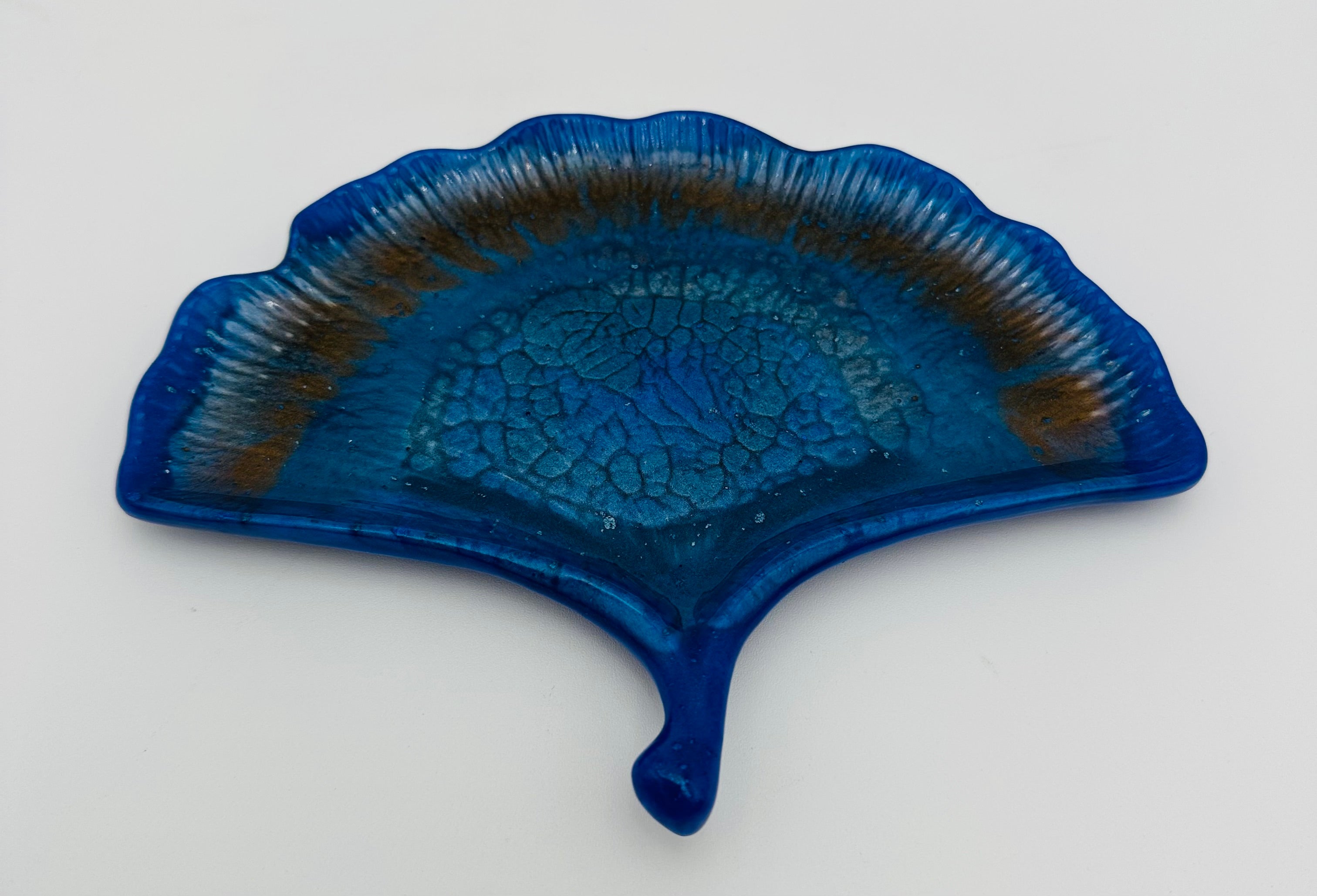 Resin Ginkgo Leaf Trinket Dishes