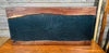 Handcrafted Black Walnut Live Edge Charcuterie Board with Deep Black Resin River