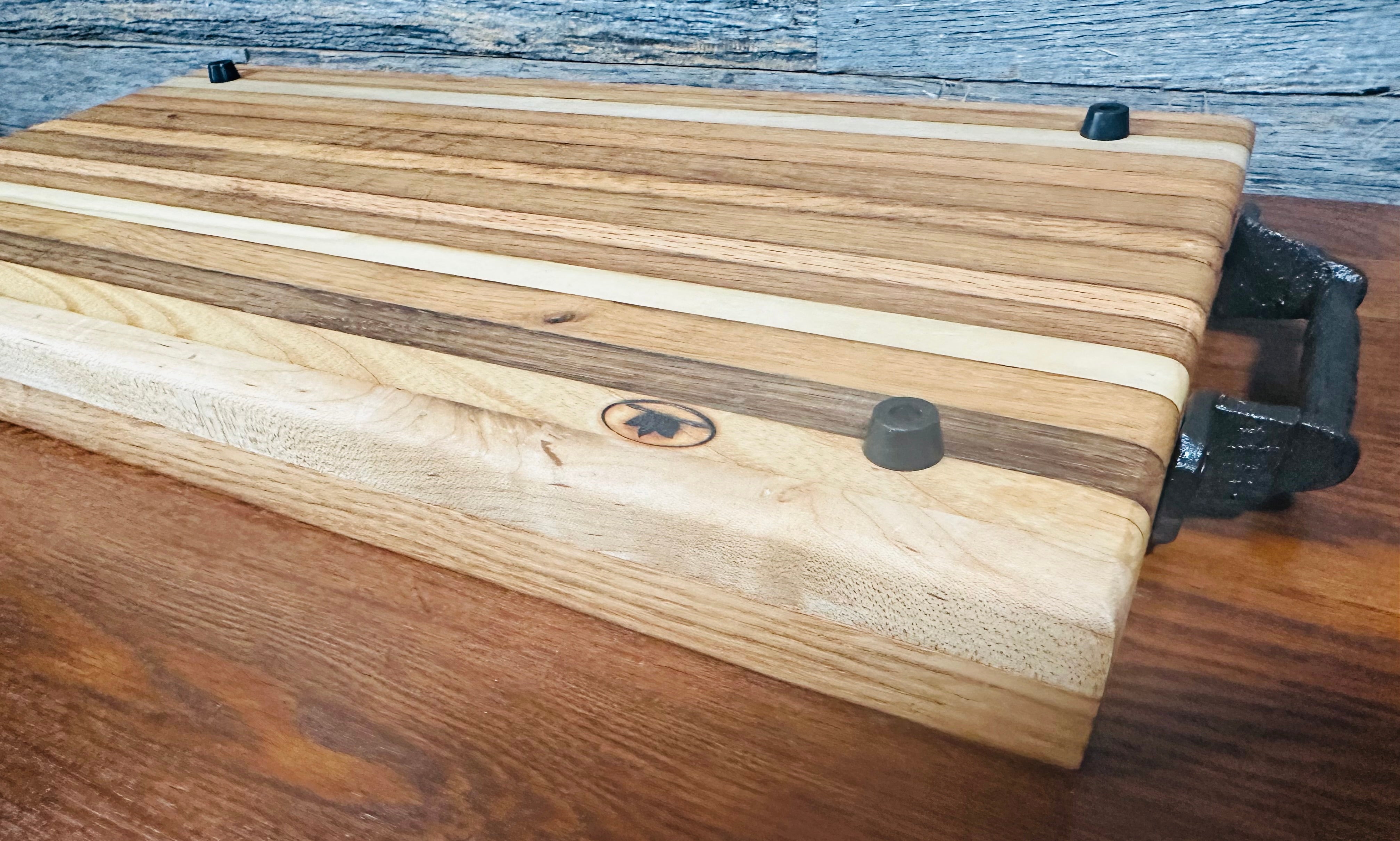 Handcrafted Tobacco Stick Decorative Tray with Sides