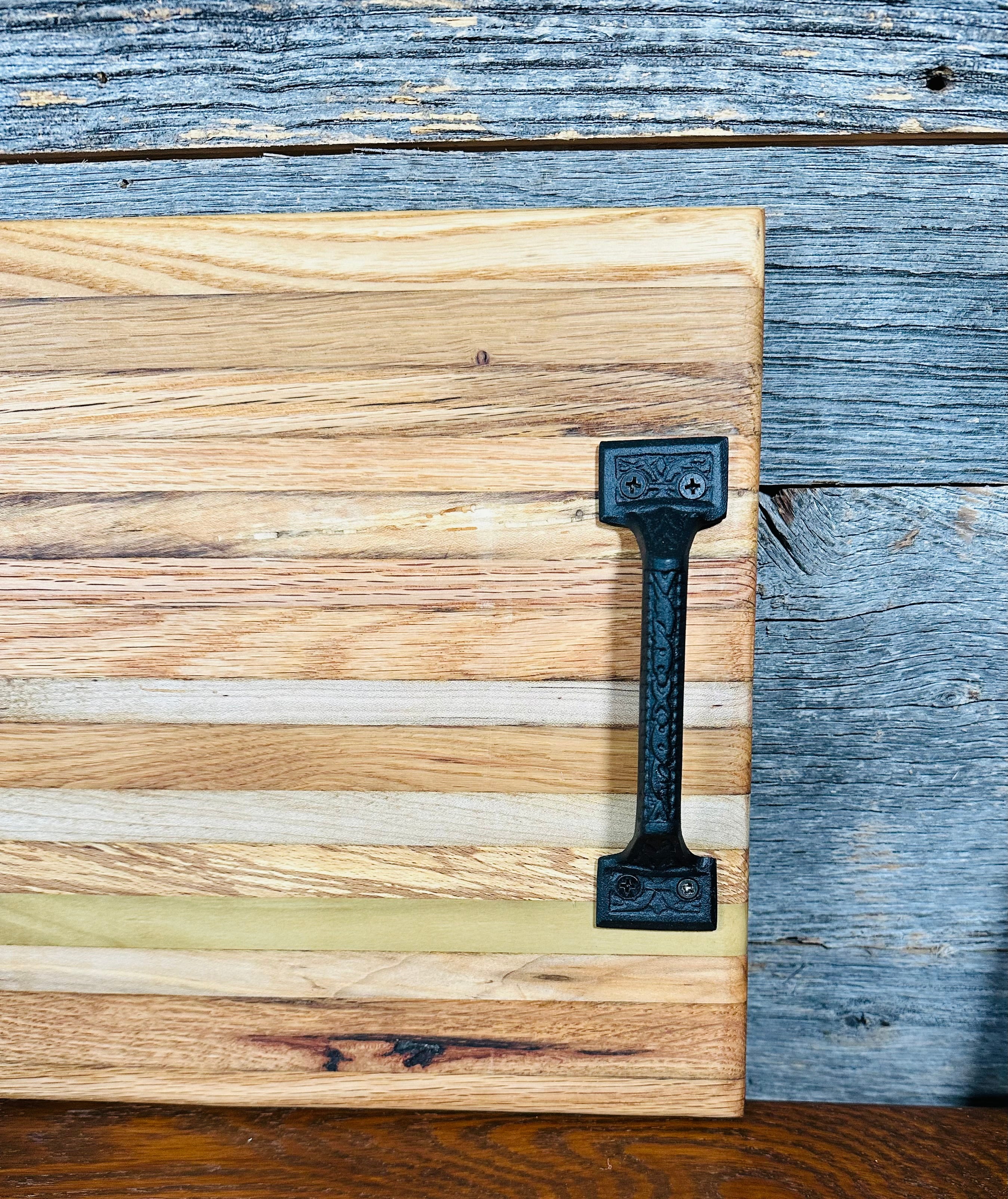 Handcrafted Tobacco Stick Decorative Tray