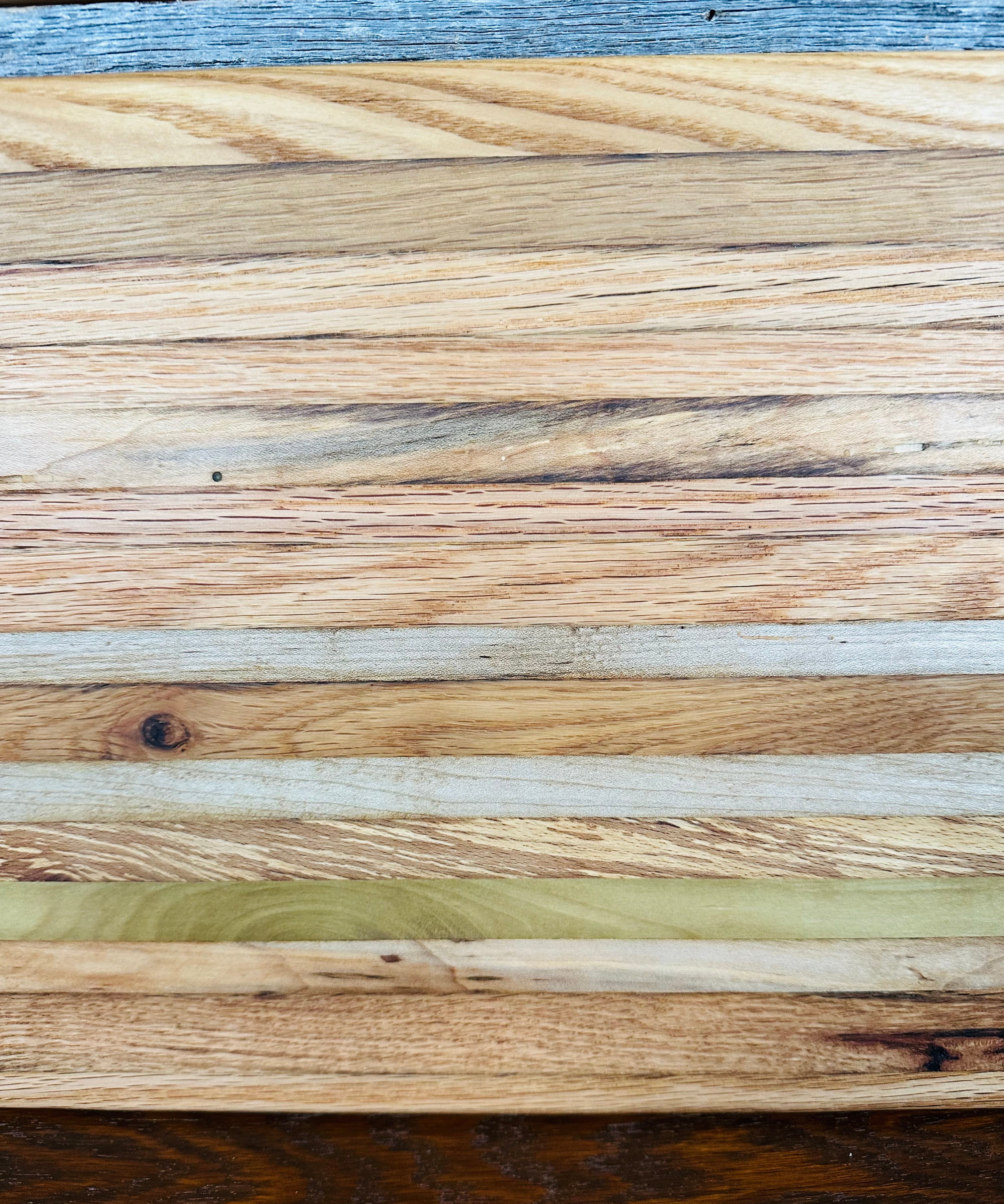 Handcrafted Tobacco Stick Decorative Tray