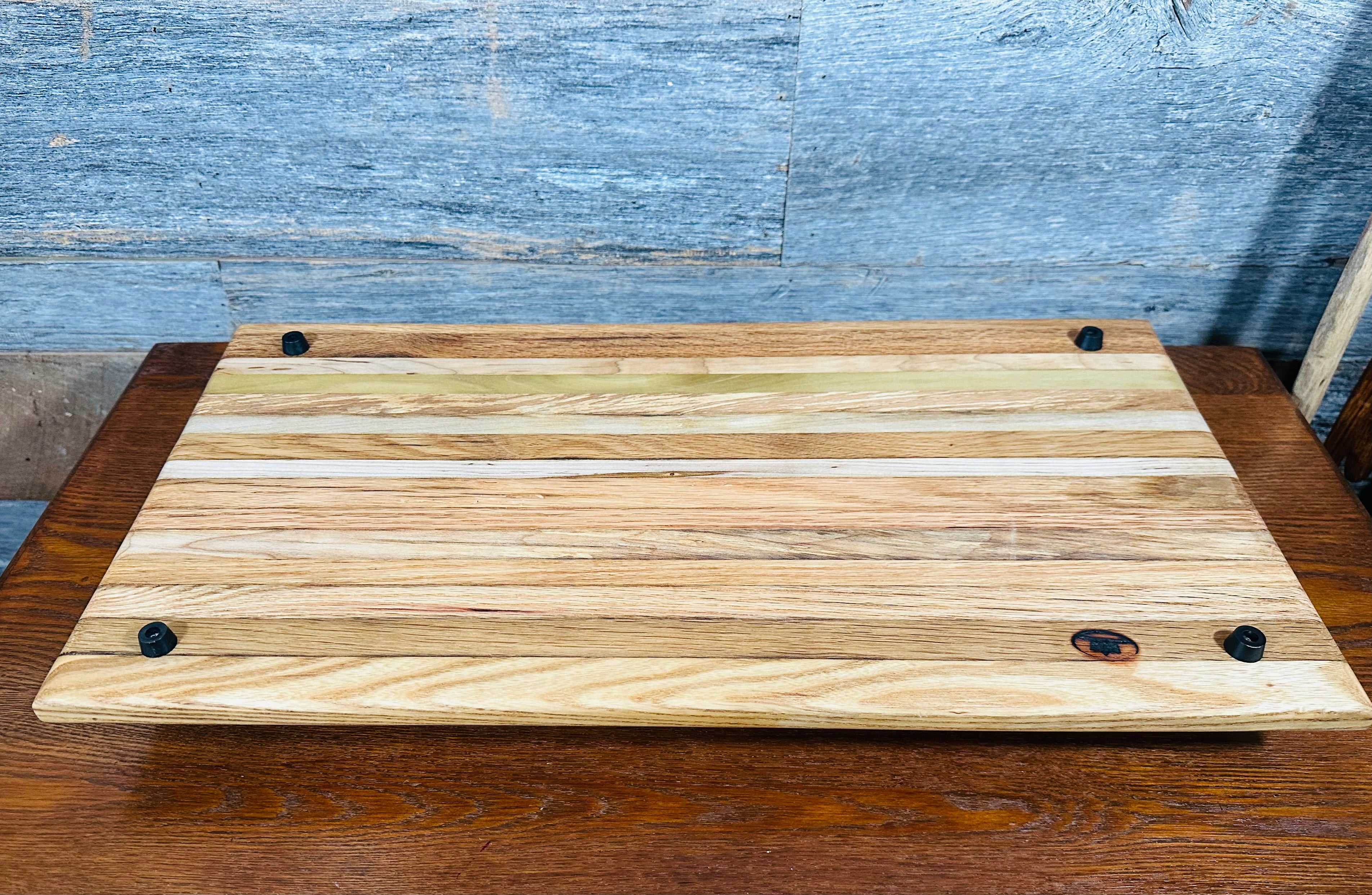 Handcrafted Tobacco Stick Decorative Tray